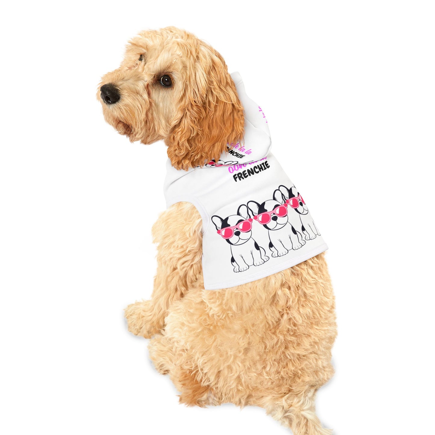 Trendy Frenchie Pet Hoodie, Cute Dog Apparel, Stylish Pet Clothing, Unique Gift for Dog Lovers, Perfect for Birthdays & Holidays