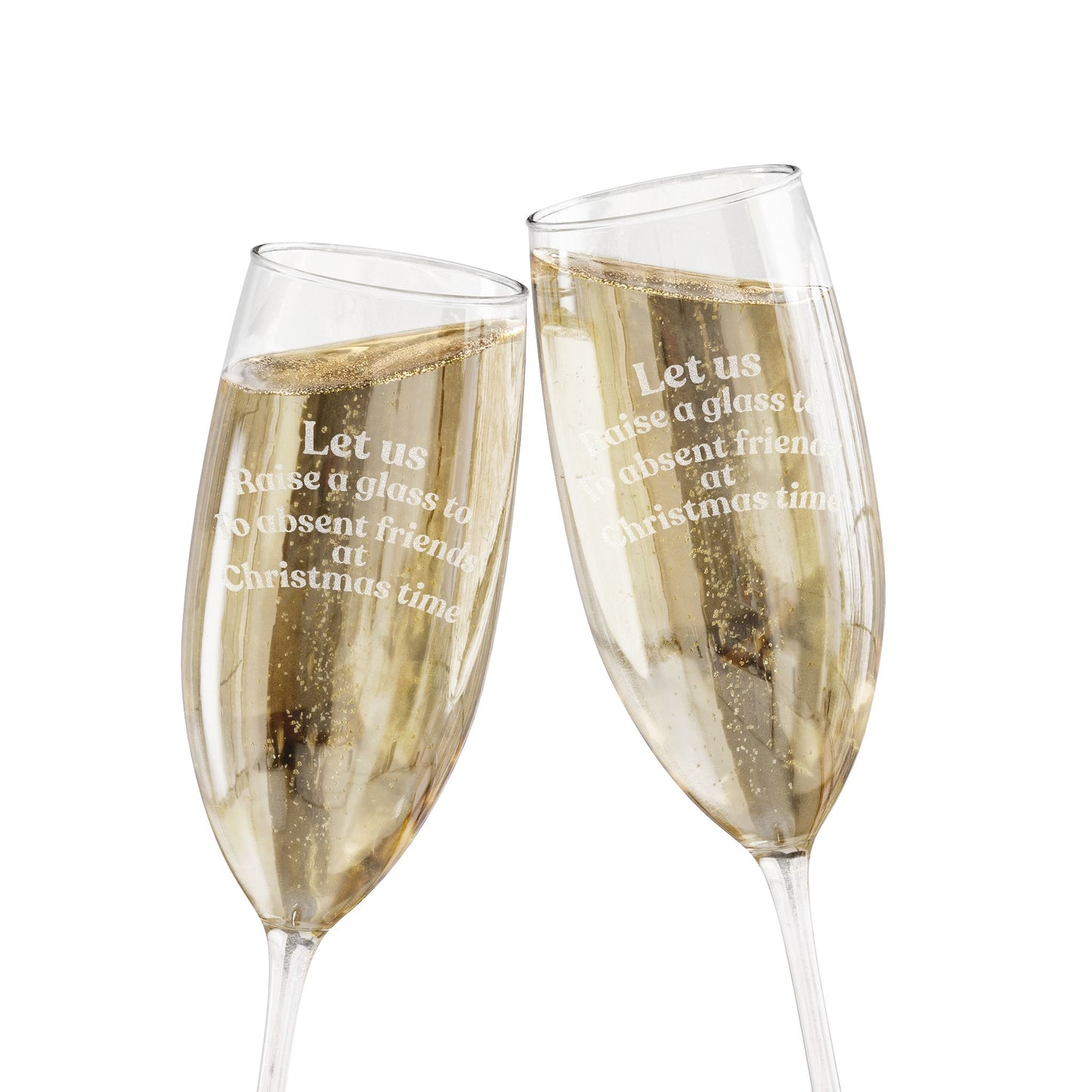 Engraved Champagne Flute