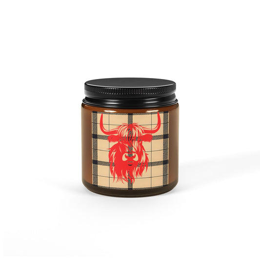Rustic Highland Cow Candle - Cozy Home Decor, Gift for Animal Lovers, Farmhouse Scented Soy Candle, Perfect for Birthdays, Relaxation, [...]