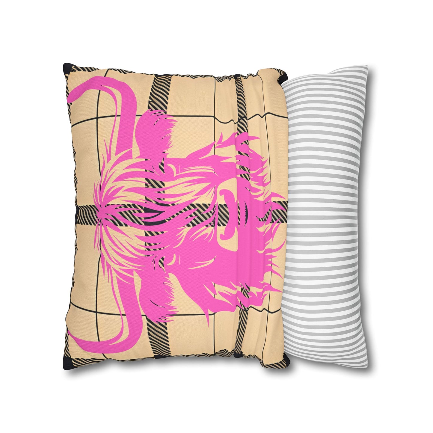 Chic Highland Cow Pillowcase - Decorative Throw Pillow, Couch Accent, Farmhouse Decor, Gift Idea for Animal Lovers, Boho Style