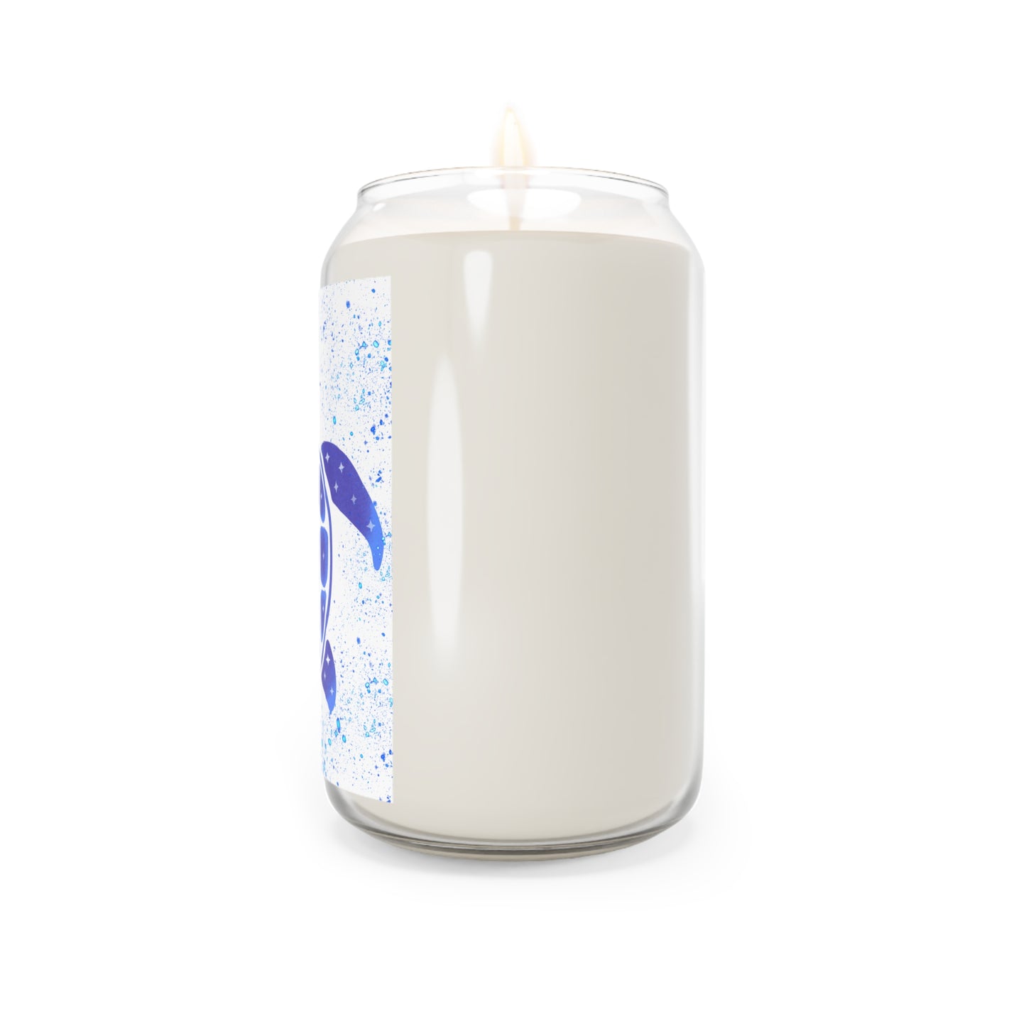 Ocean-Inspired Scented Soy Candle, Aromatic Marine Decor, Turtle and Whale Candle Gift, Eco-Friendly Home Fragrance, Beachy Vibes