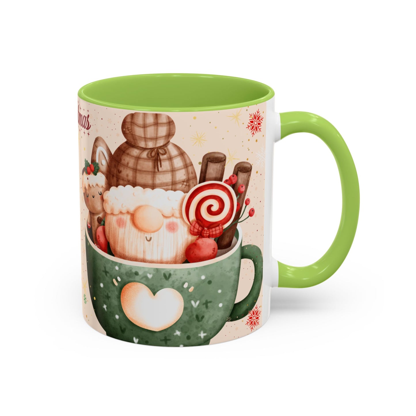 Holiday Coffee Mug – Merry Christmas Design, Cute Gift for Coffee Lovers, Festive Mug for Winter Celebrations, Unique Holiday Decor