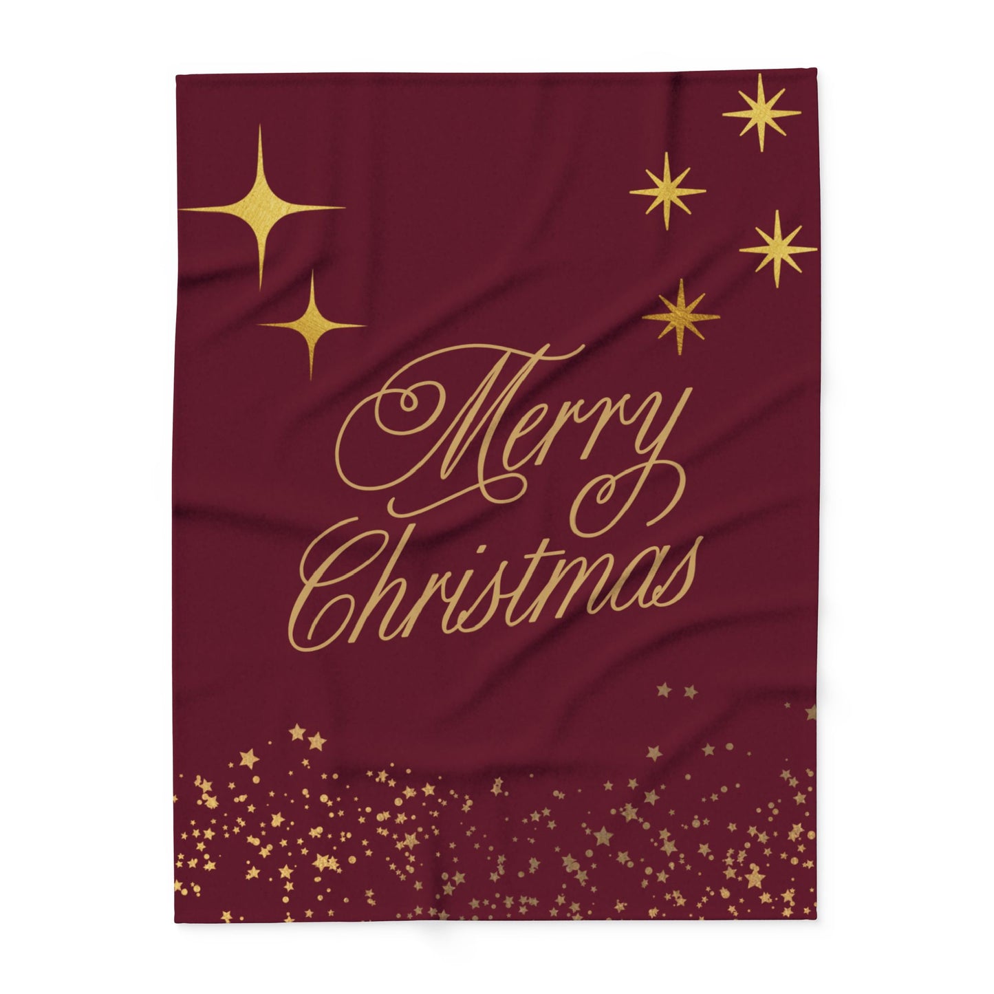 Cozy Christmas Fleece Blanket - Elegant Holiday Throw, Perfect for Gifting, Home Decor, Winter Vibes, Festive Snuggles