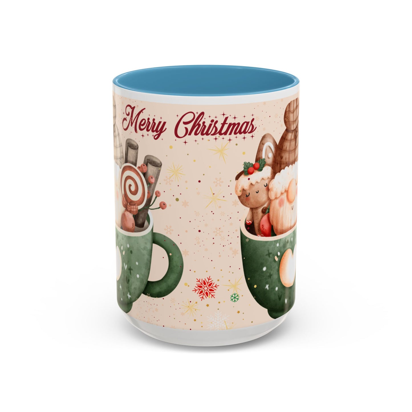 Holiday Coffee Mug – Merry Christmas Design, Cute Gift for Coffee Lovers, Festive Mug for Winter Celebrations, Unique Holiday Decor