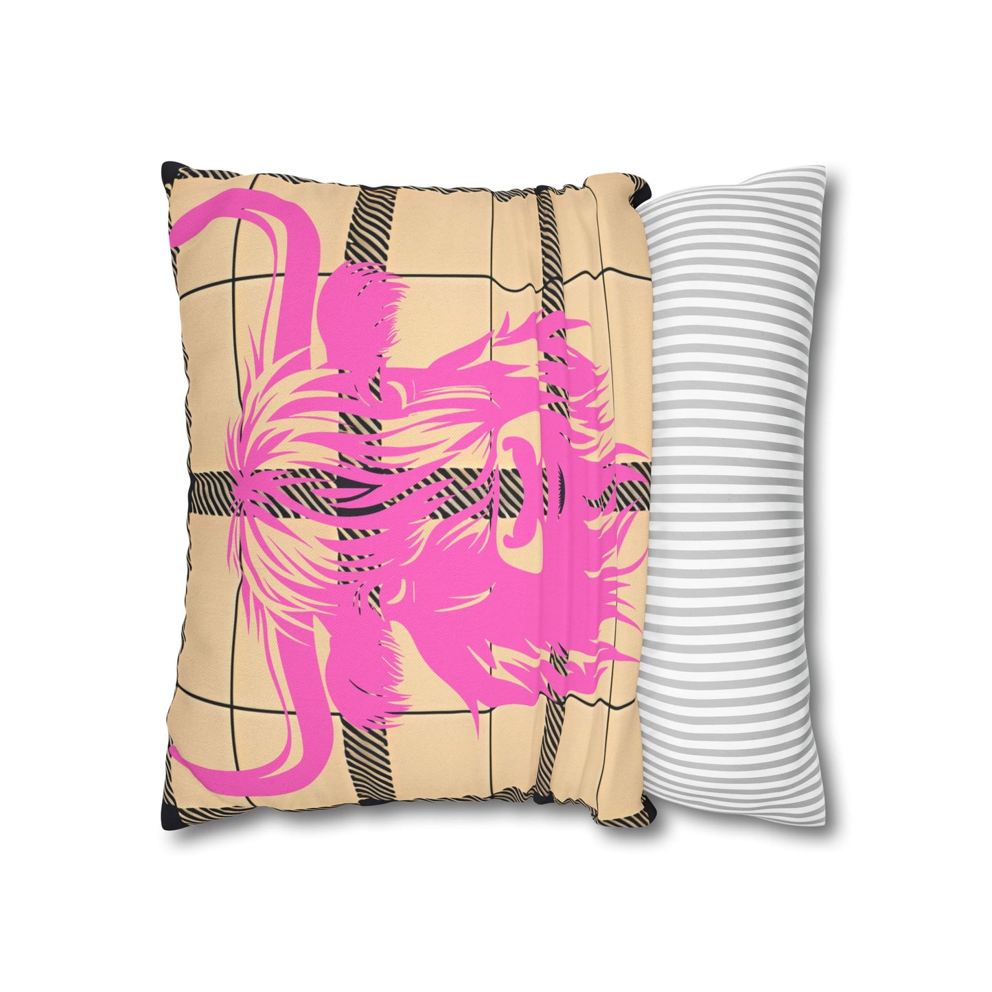 Chic Highland Cow Pillowcase - Decorative Throw Pillow, Couch Accent, Farmhouse Decor, Gift Idea for Animal Lovers, Boho Style