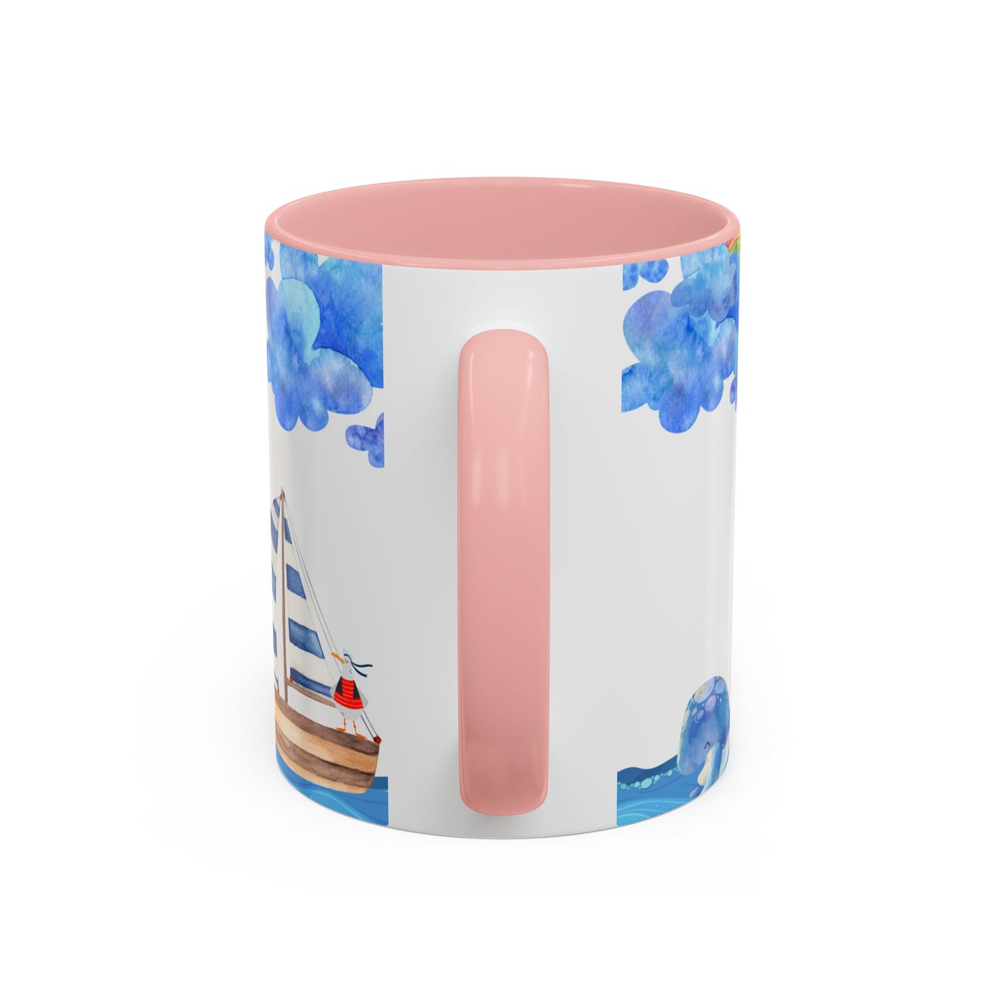 Coastal Lighthouse Coffee Mug, Nautical Drinkware, Beach Themed, Ocean Lover Gift, Relaxing Home Decor