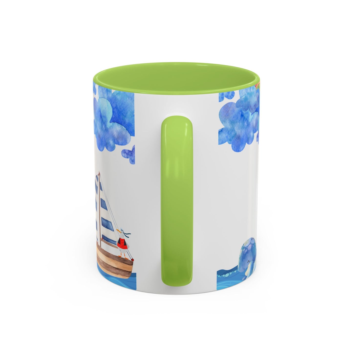 Coastal Lighthouse Coffee Mug, Nautical Drinkware, Beach Themed, Ocean Lover Gift, Relaxing Home Decor