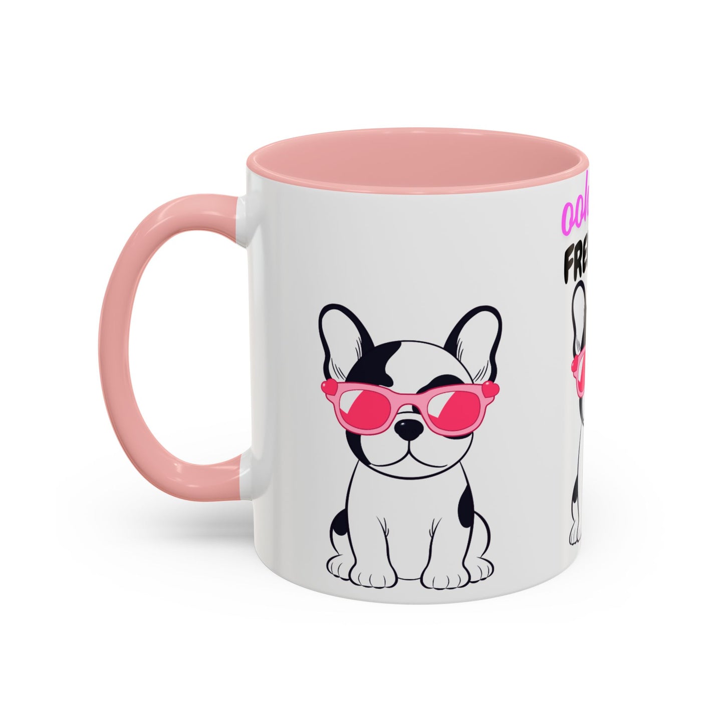 Trendy French Bulldog Coffee Mug, Dog Lover Gift, Ooh La La Frenchie Mug, Cute Pet Mug, Fun Drinkware, Animal Lover Cup