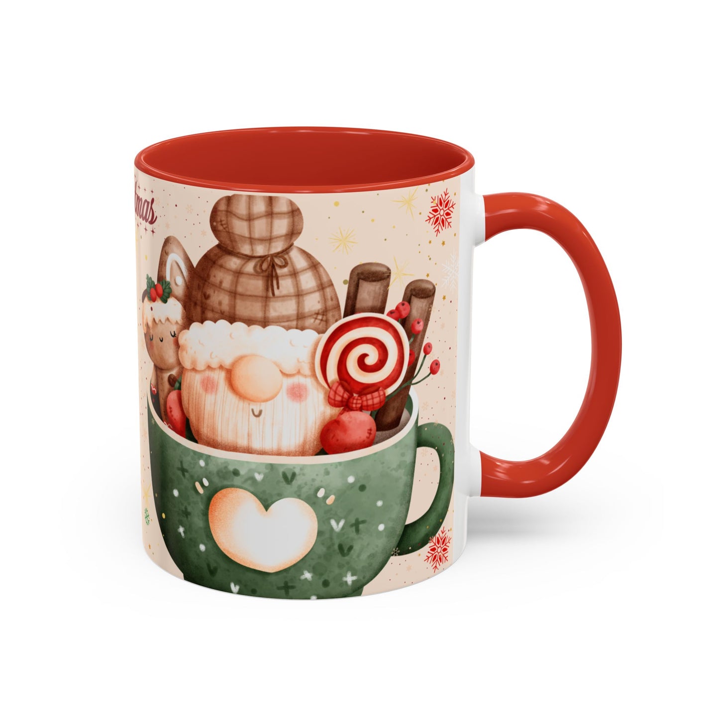 Holiday Coffee Mug – Merry Christmas Design, Cute Gift for Coffee Lovers, Festive Mug for Winter Celebrations, Unique Holiday Decor