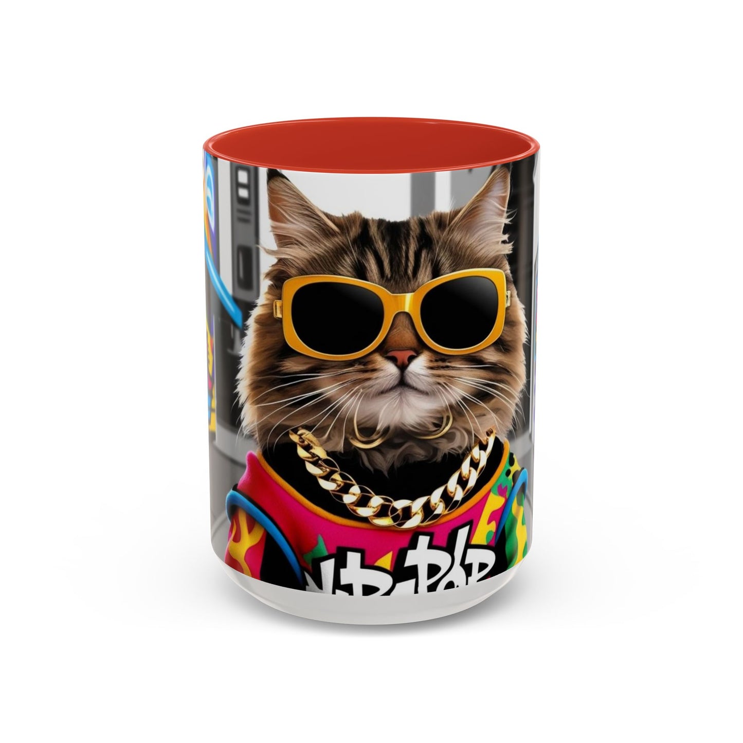 Trendy Cat-Inspired Coffee Mug, Cool Cat Mug for Animal Lovers, Gift for Cat Owners, Unique Pet Lover Coffee Cup, Office Mug