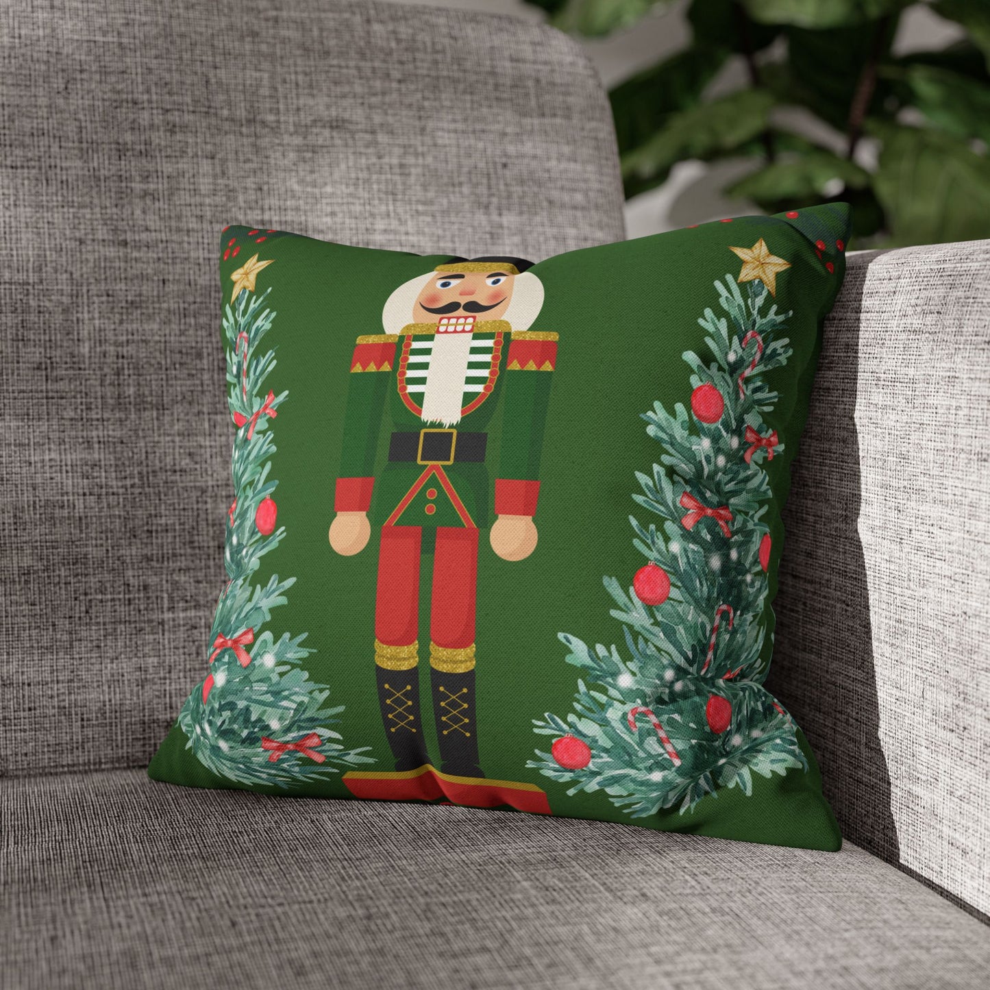 Nutcracker Holiday Pillowcase