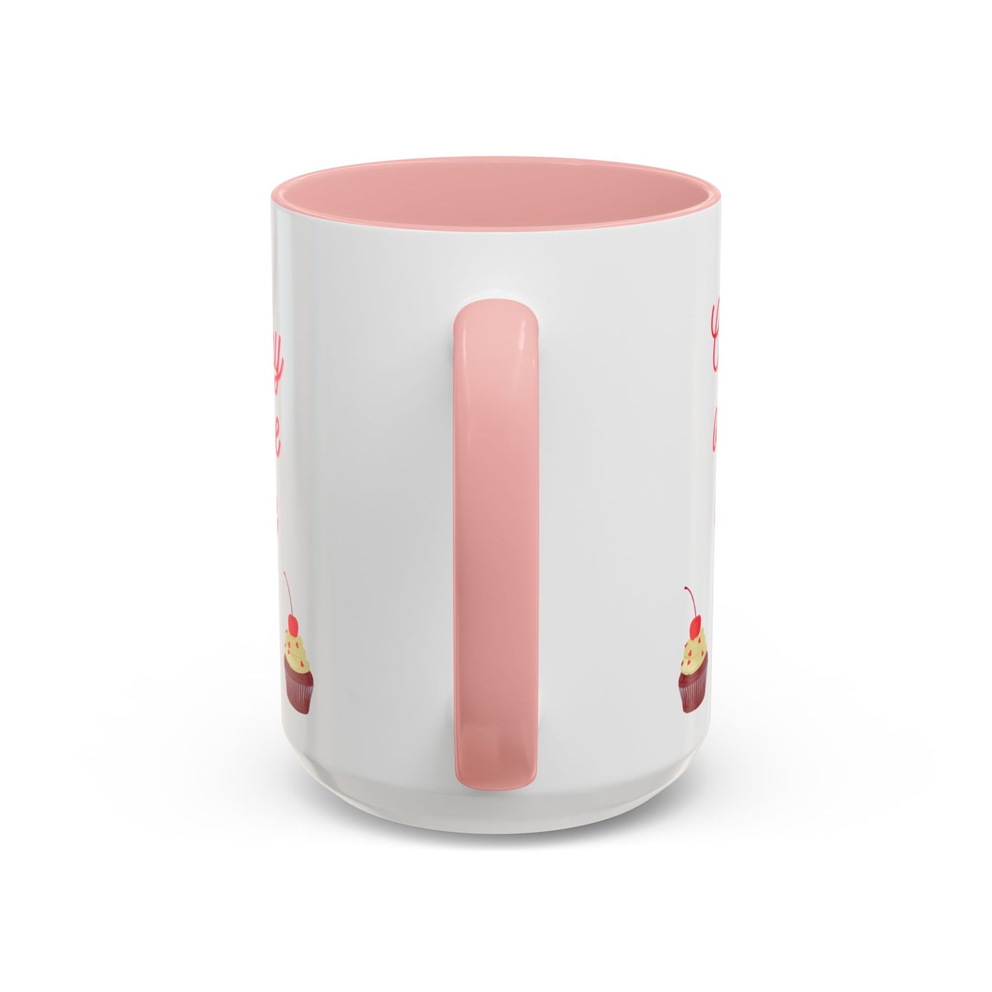 Cute Cupcake Themed Coffee Mug, Sweet Gift for Birthdays, Party Favor, Baking Lover, Kitchen Decor, Cherry on the Cake
