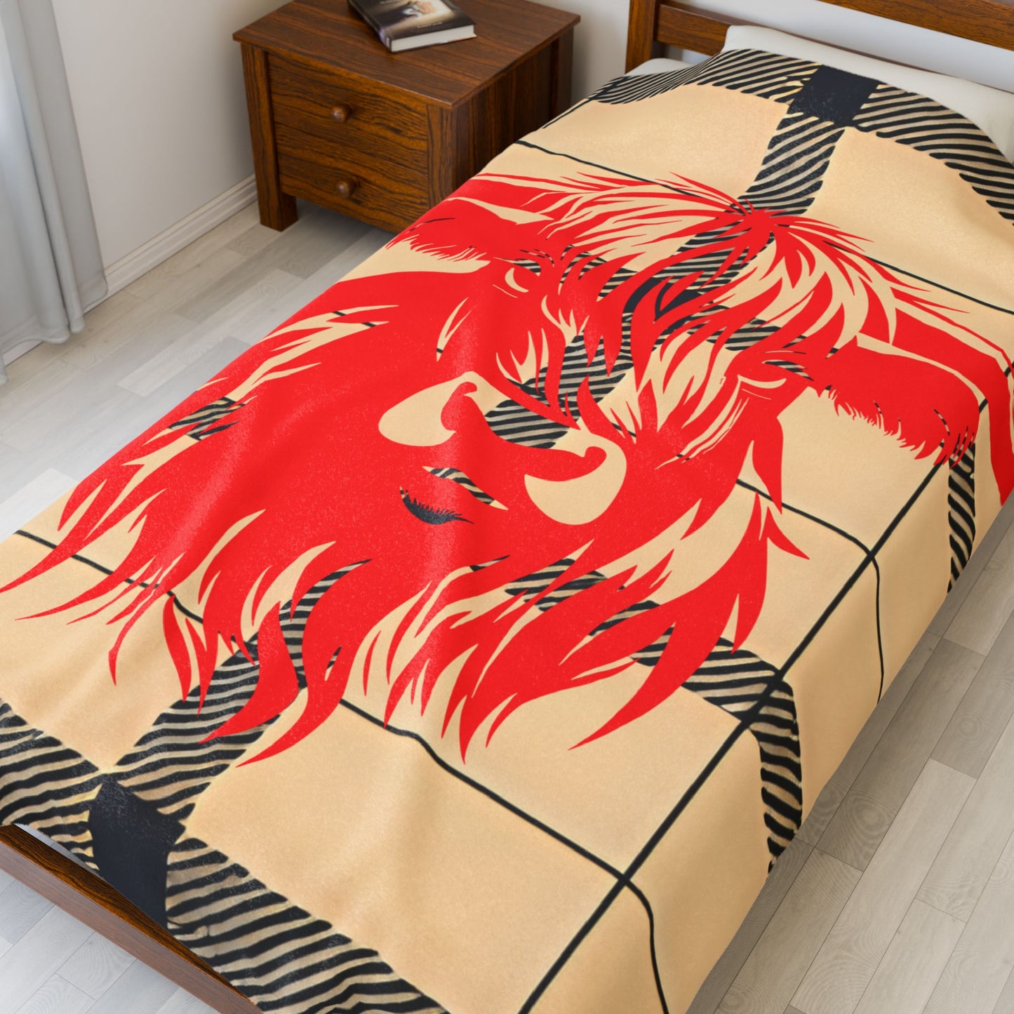 Highland Cow Plush Blanket, Cozy Home Decor, Farmhouse Throw, Gift for Cow Lovers, Warm Blanket for All Seasons