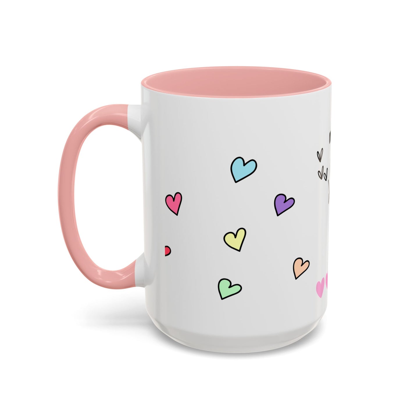 Miss You Accent Coffee Mug - Heartwarming Gift for Friends, Loved Ones, Birthdays, Valentine's Day, Coffee Lovers