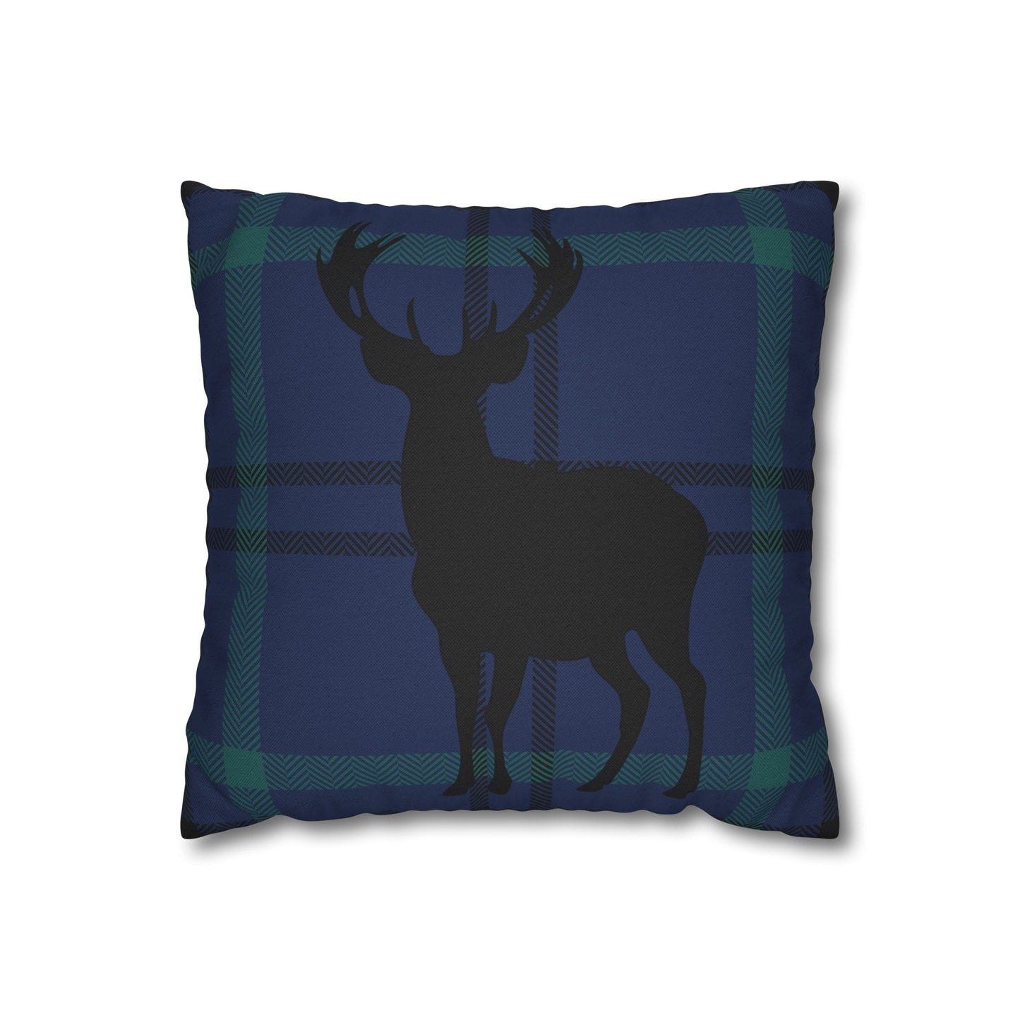 Rustic Deer Print Pillowcase - Cozy Home Decor