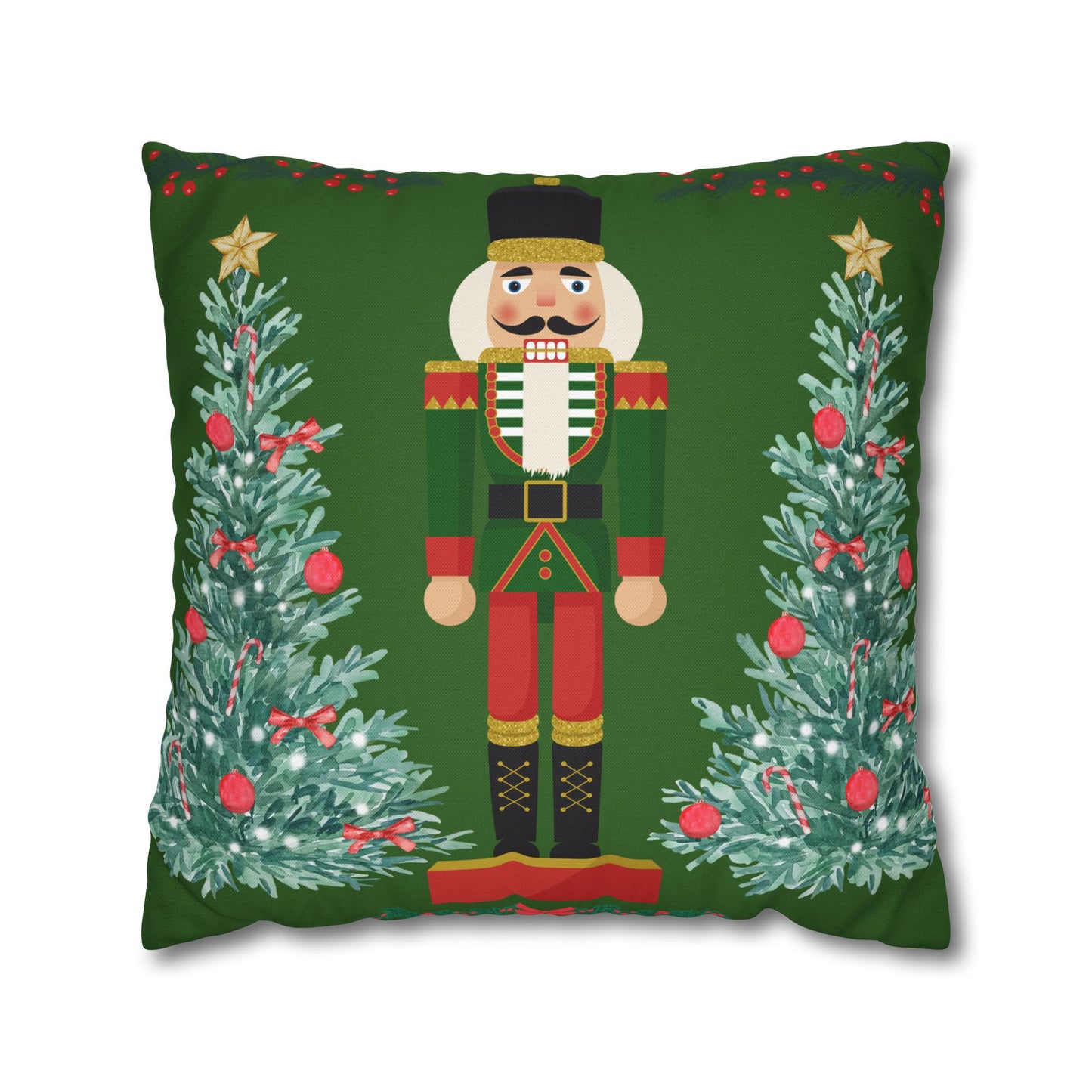 Nutcracker Holiday Pillowcase