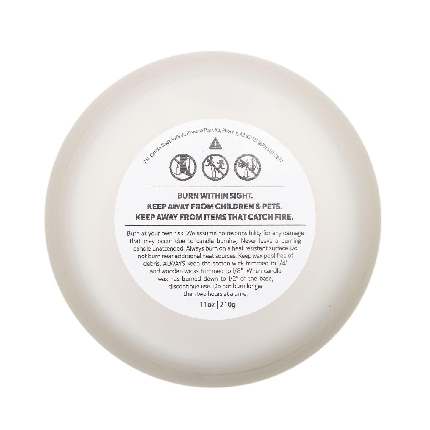 Merry Christmas Frosted Glass Candle | Holiday Home Decor, Festive Gift, Winter Scented Candle, Seasonal Decoration, Christmas Candle