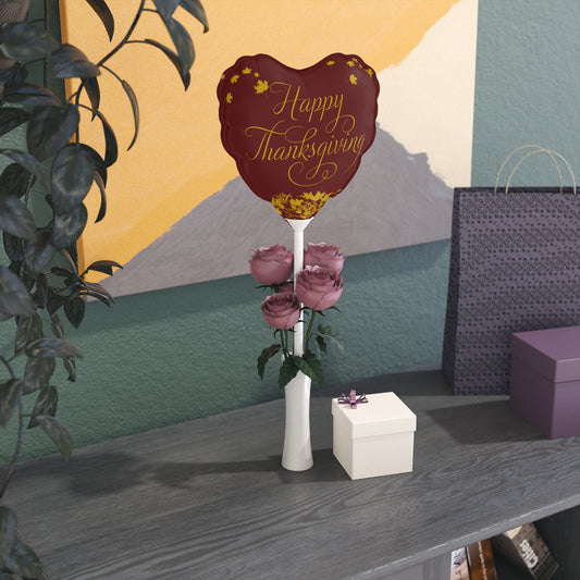Festive Balloons for Celebrations, Heart and Round Shapes, Thanksgiving Decorations, Party Supplies, Gift Enhancements