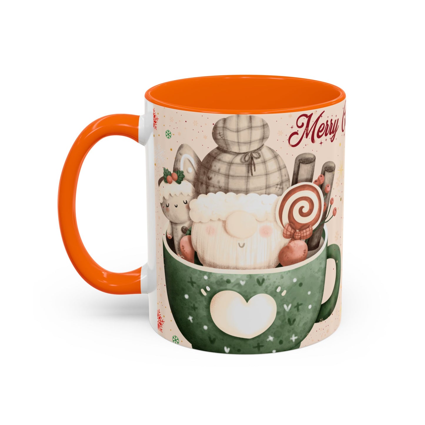 Holiday Coffee Mug – Merry Christmas Design, Cute Gift for Coffee Lovers, Festive Mug for Winter Celebrations, Unique Holiday Decor