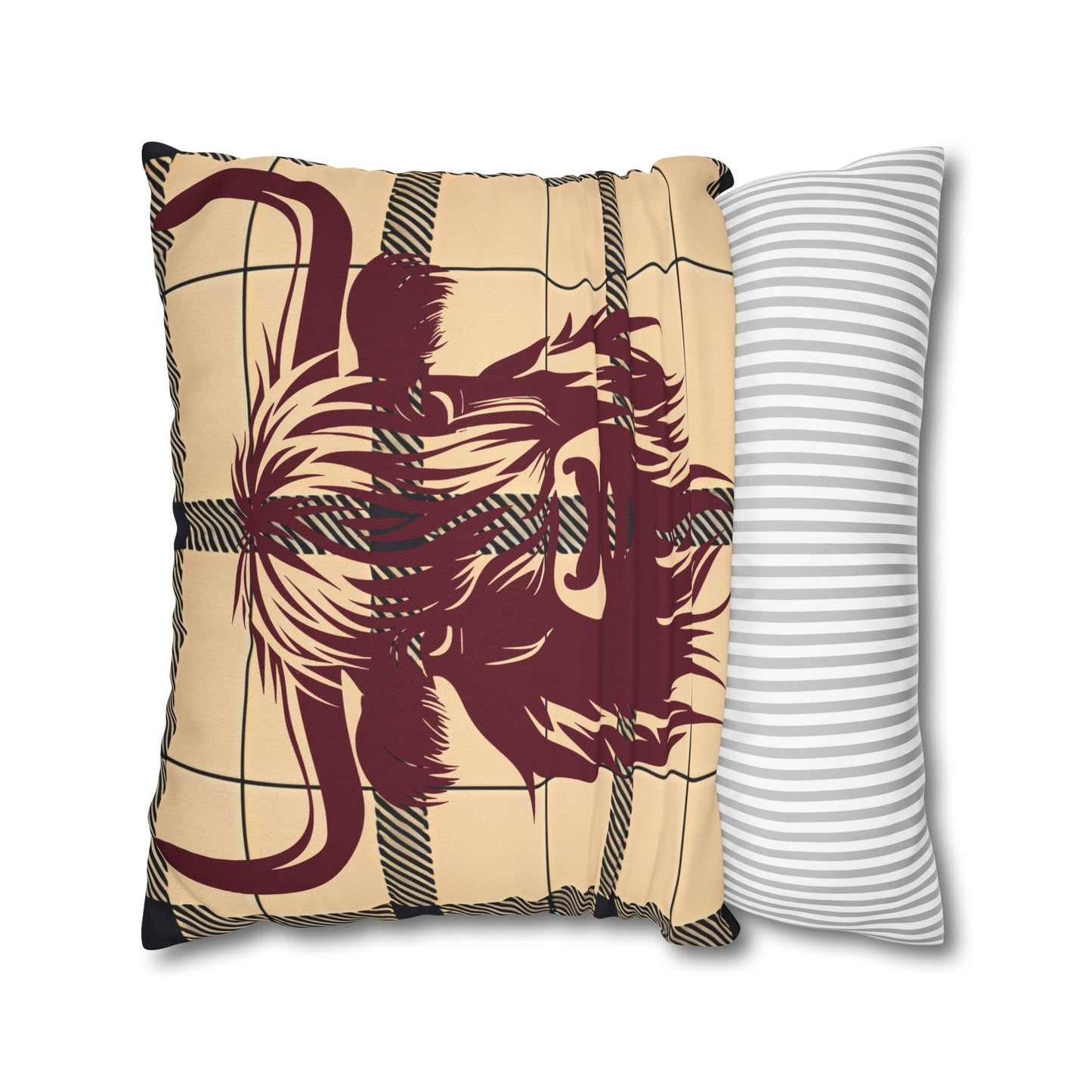 Highland Cow Pillowcase, Cozy Home Decor, Rustic Farmhouse Accent, Unique Gift for Animal Lovers, Throw Pillow Cover, Country Style Cushion