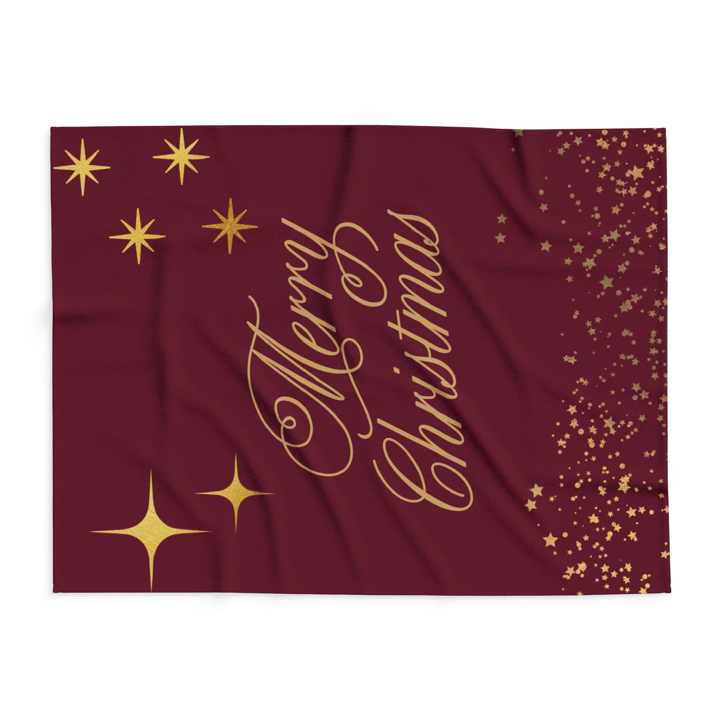 Cozy Christmas Fleece Blanket - Elegant Holiday Throw, Perfect for Gifting, Home Decor, Winter Vibes, Festive Snuggles