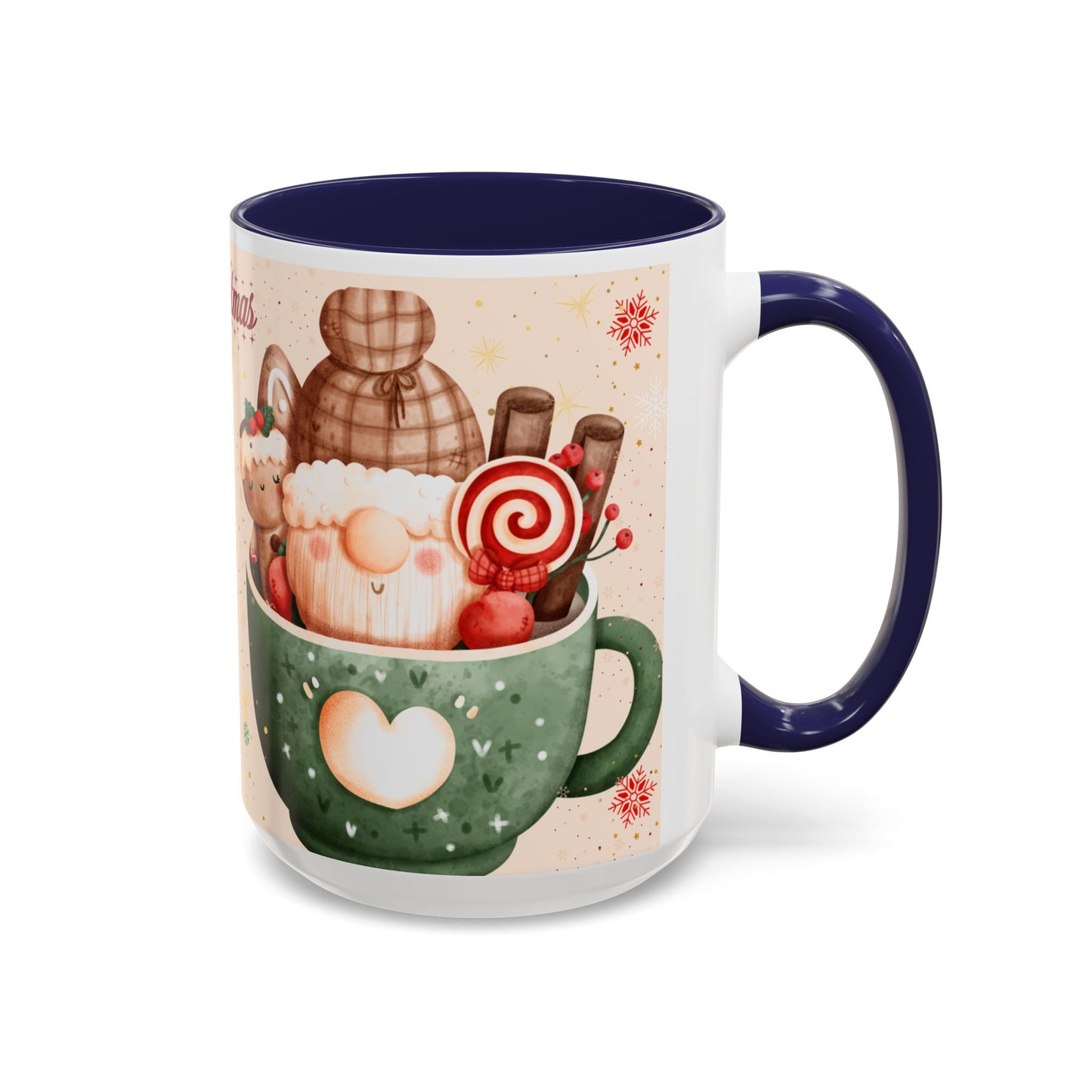 Holiday Coffee Mug – Merry Christmas Design, Cute Gift for Coffee Lovers, Festive Mug for Winter Celebrations, Unique Holiday Decor
