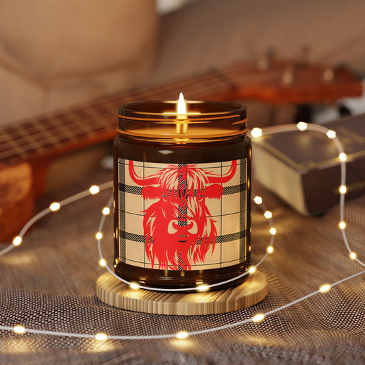 Rustic Highland Cow Candle - Cozy Home Decor, Gift for Animal Lovers, Farmhouse Scented Soy Candle, Perfect for Birthdays, Relaxation, [...]