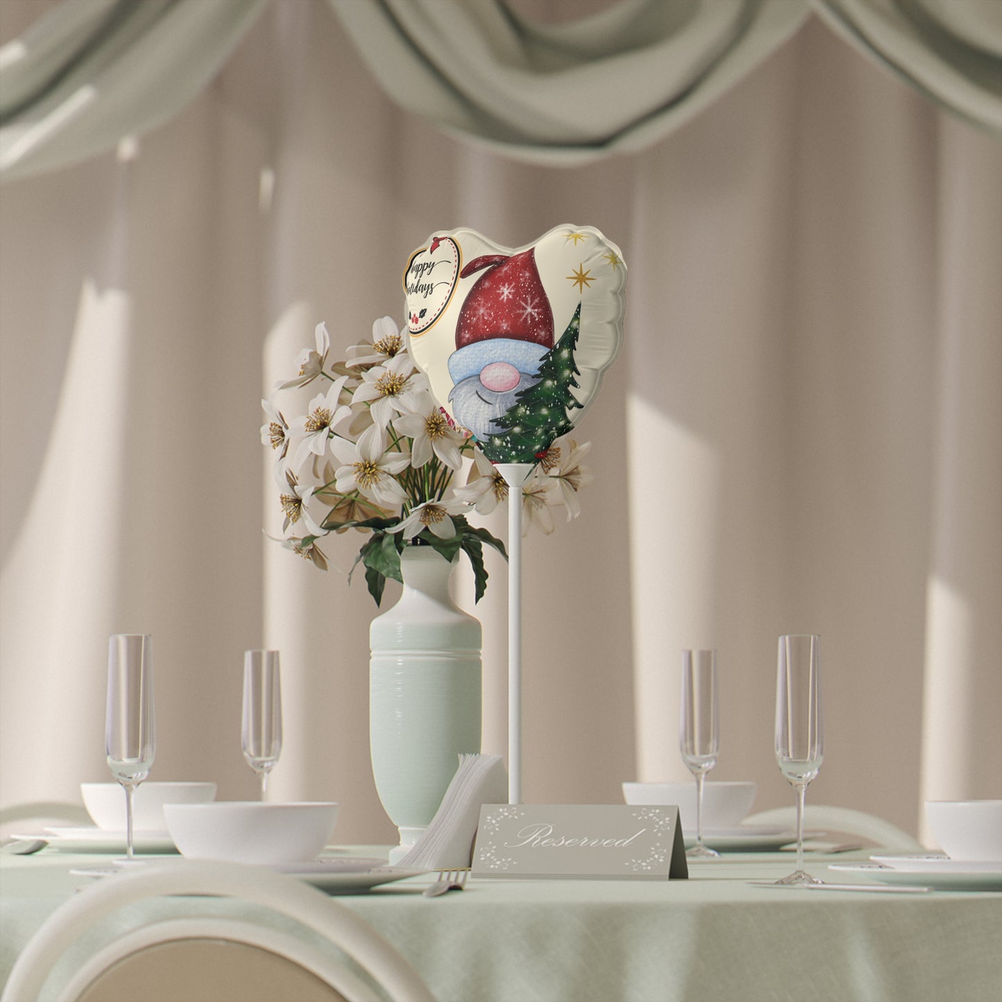 Heart-Shaped Balloons