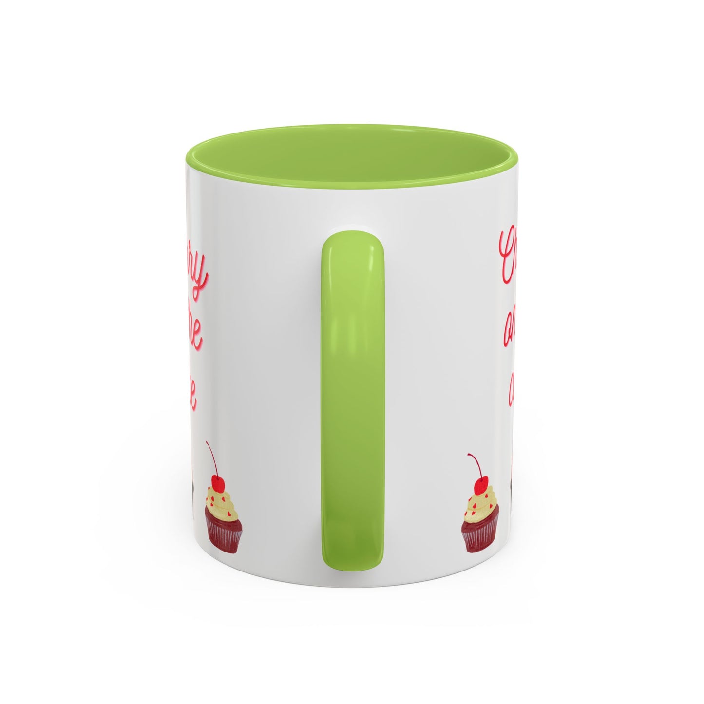 Cute Cupcake Themed Coffee Mug, Sweet Gift for Birthdays, Party Favor, Baking Lover, Kitchen Decor, Cherry on the Cake