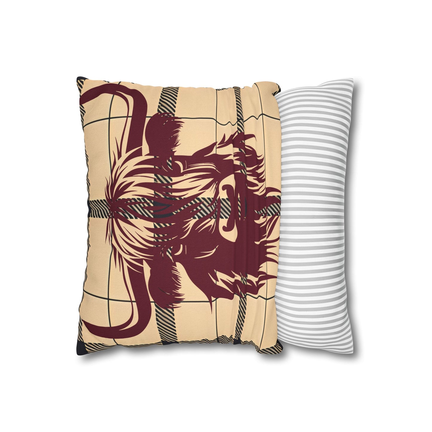 Highland Cow Pillowcase, Cozy Home Decor, Rustic Farmhouse Accent, Unique Gift for Animal Lovers, Throw Pillow Cover, Country Style Cushion