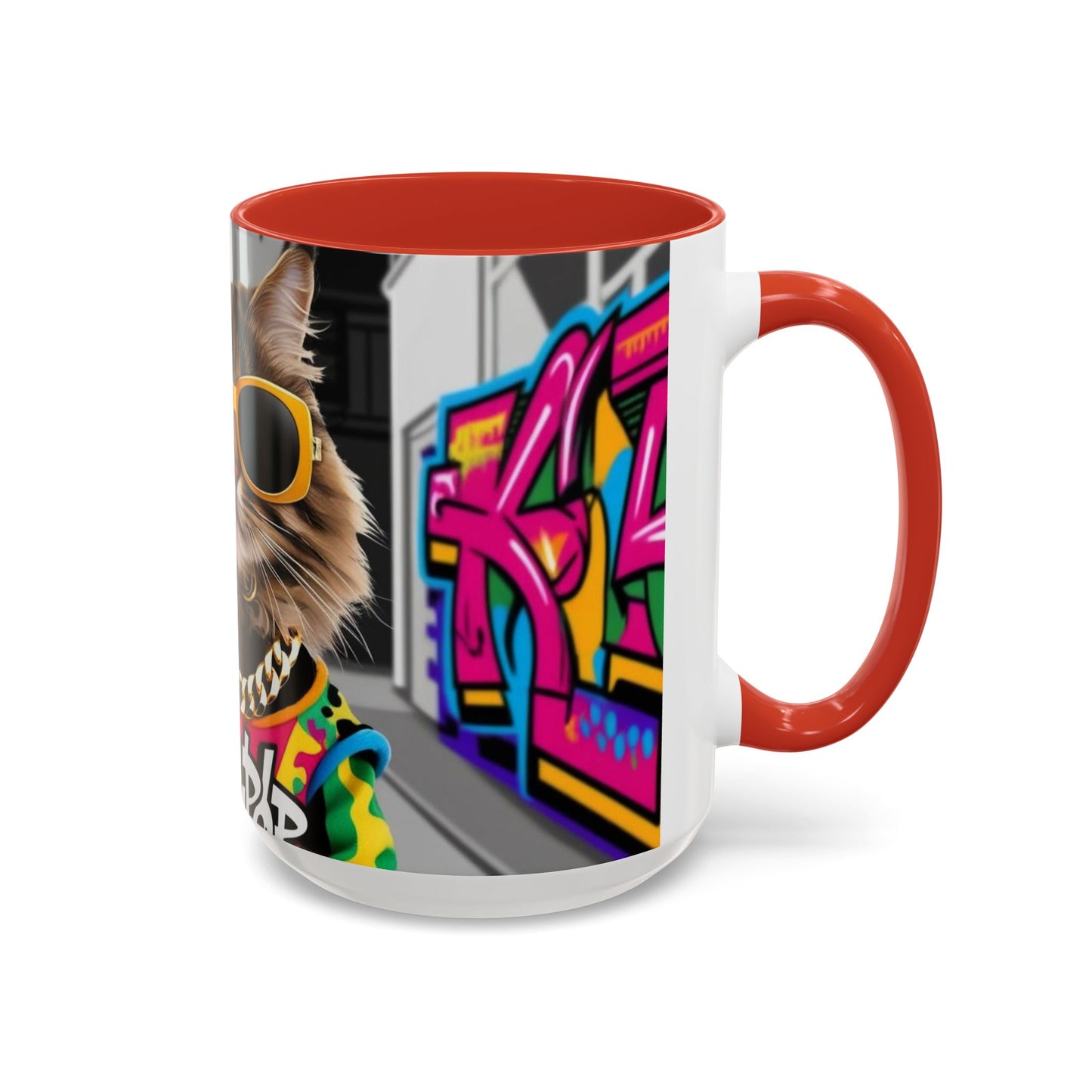 Trendy Cat-Inspired Coffee Mug, Cool Cat Mug for Animal Lovers, Gift for Cat Owners, Unique Pet Lover Coffee Cup, Office Mug