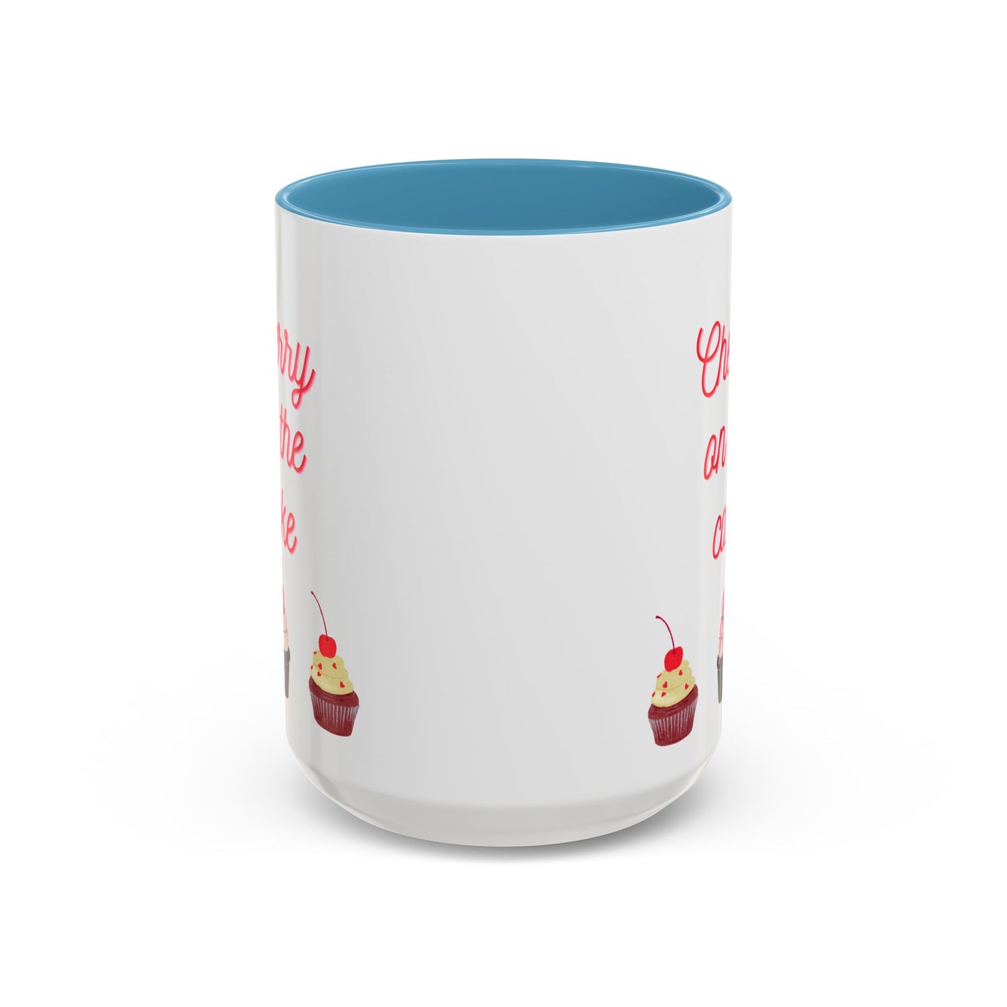 Cute Cupcake Themed Coffee Mug, Sweet Gift for Birthdays, Party Favor, Baking Lover, Kitchen Decor, Cherry on the Cake