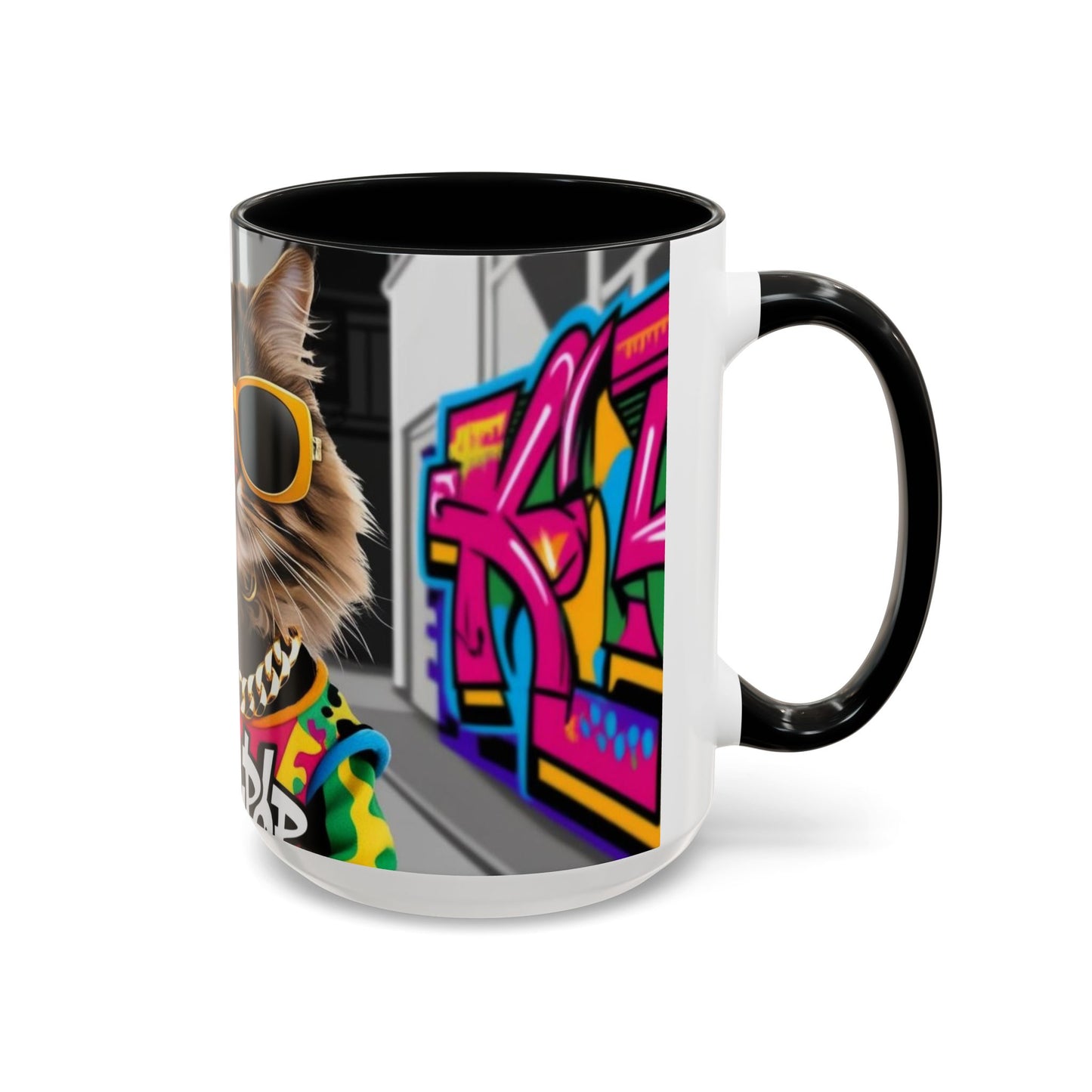 Trendy Cat-Inspired Coffee Mug, Cool Cat Mug for Animal Lovers, Gift for Cat Owners, Unique Pet Lover Coffee Cup, Office Mug
