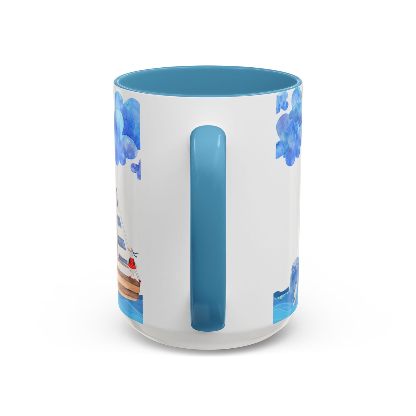 Coastal Lighthouse Coffee Mug, Nautical Drinkware, Beach Themed, Ocean Lover Gift, Relaxing Home Decor