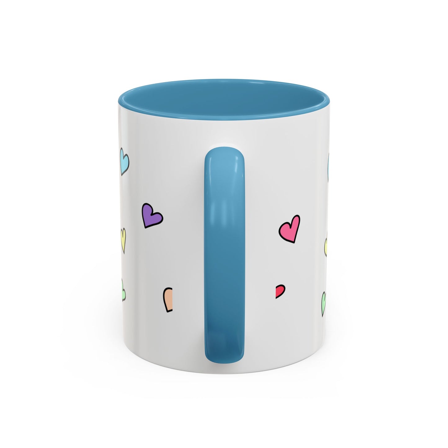 Miss You Accent Coffee Mug - Heartwarming Gift for Friends, Loved Ones, Birthdays, Valentine's Day, Coffee Lovers