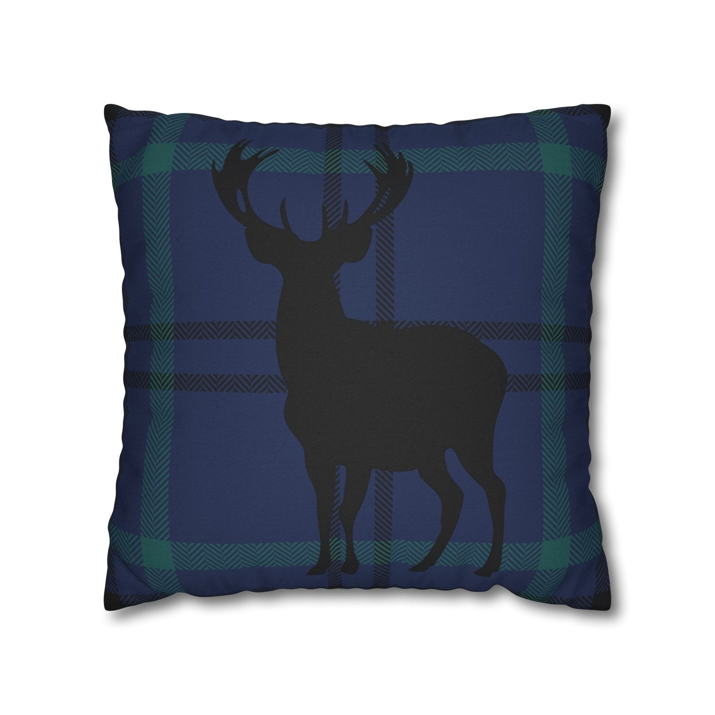 Rustic Deer Print Pillowcase - Cozy Home Decor