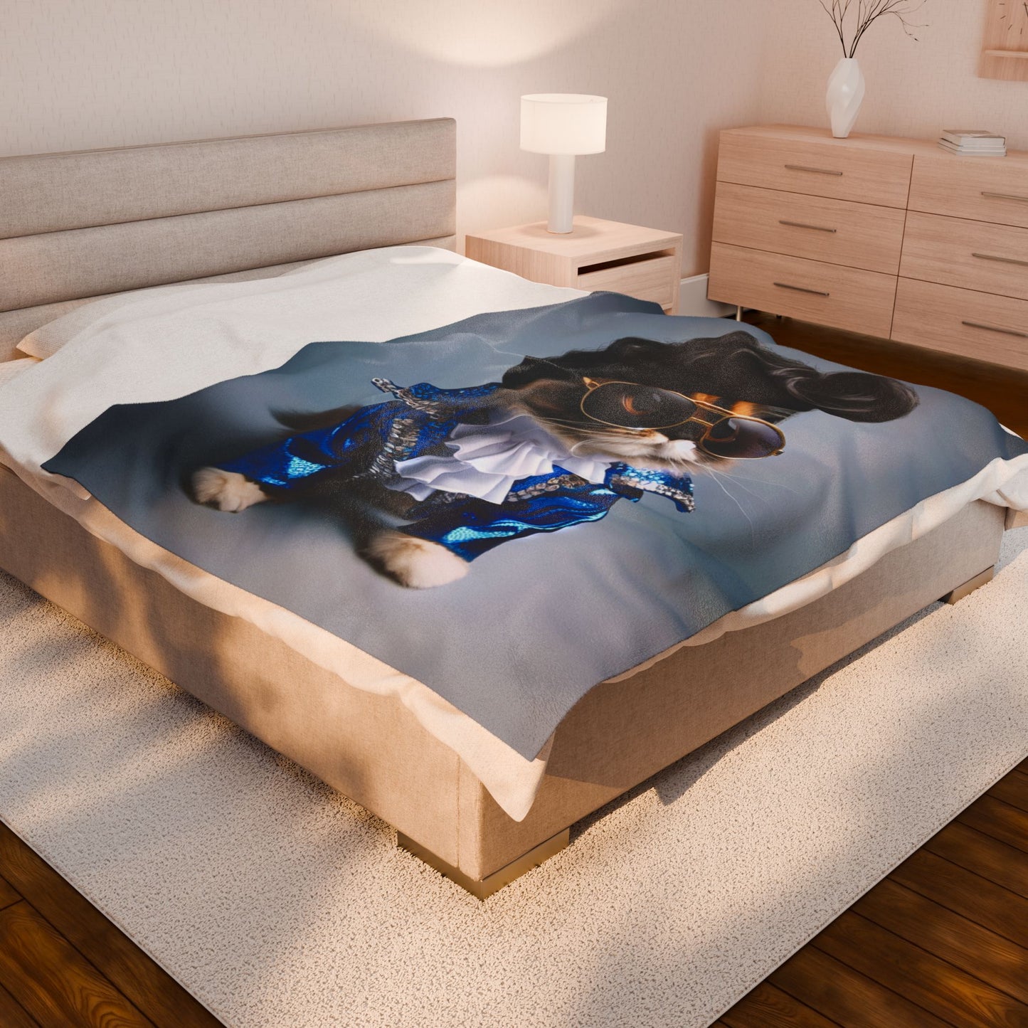 Elvis Cat Velveteen Plush Blanket | Cozy Throw for Cat Lovers, Fun Home Decor, Gift for Pet Owners, Unique Cat Lover Gift, Funny [...]