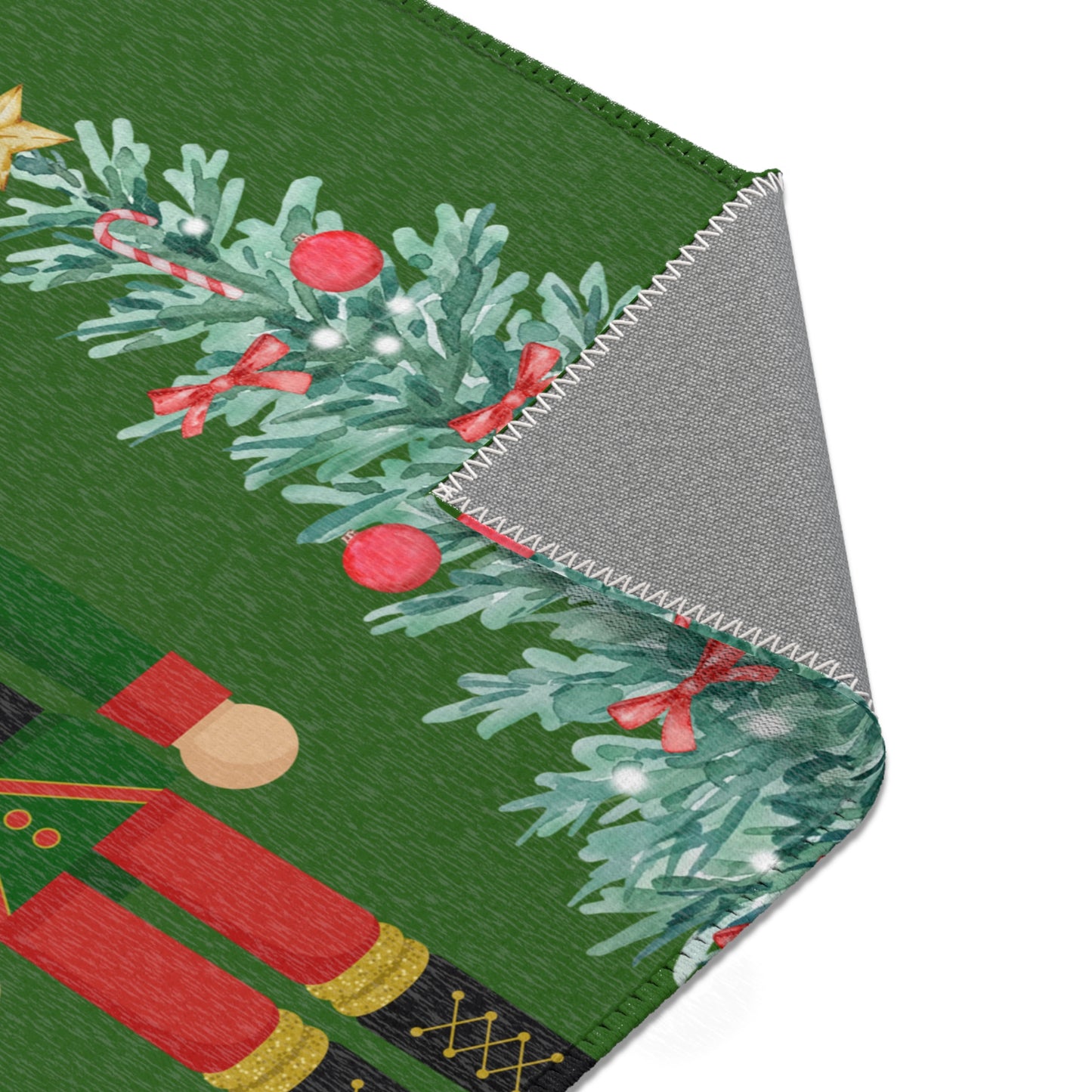 Nutcracker Christmas Area Rug - Festive Holiday Home Decor