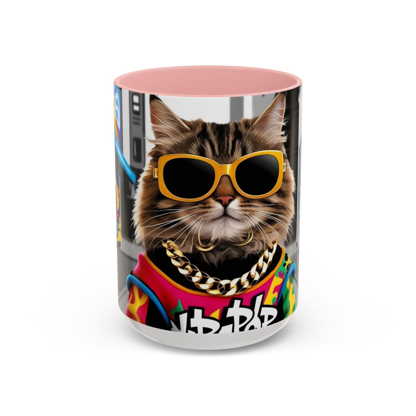 Trendy Cat-Inspired Coffee Mug, Cool Cat Mug for Animal Lovers, Gift for Cat Owners, Unique Pet Lover Coffee Cup, Office Mug