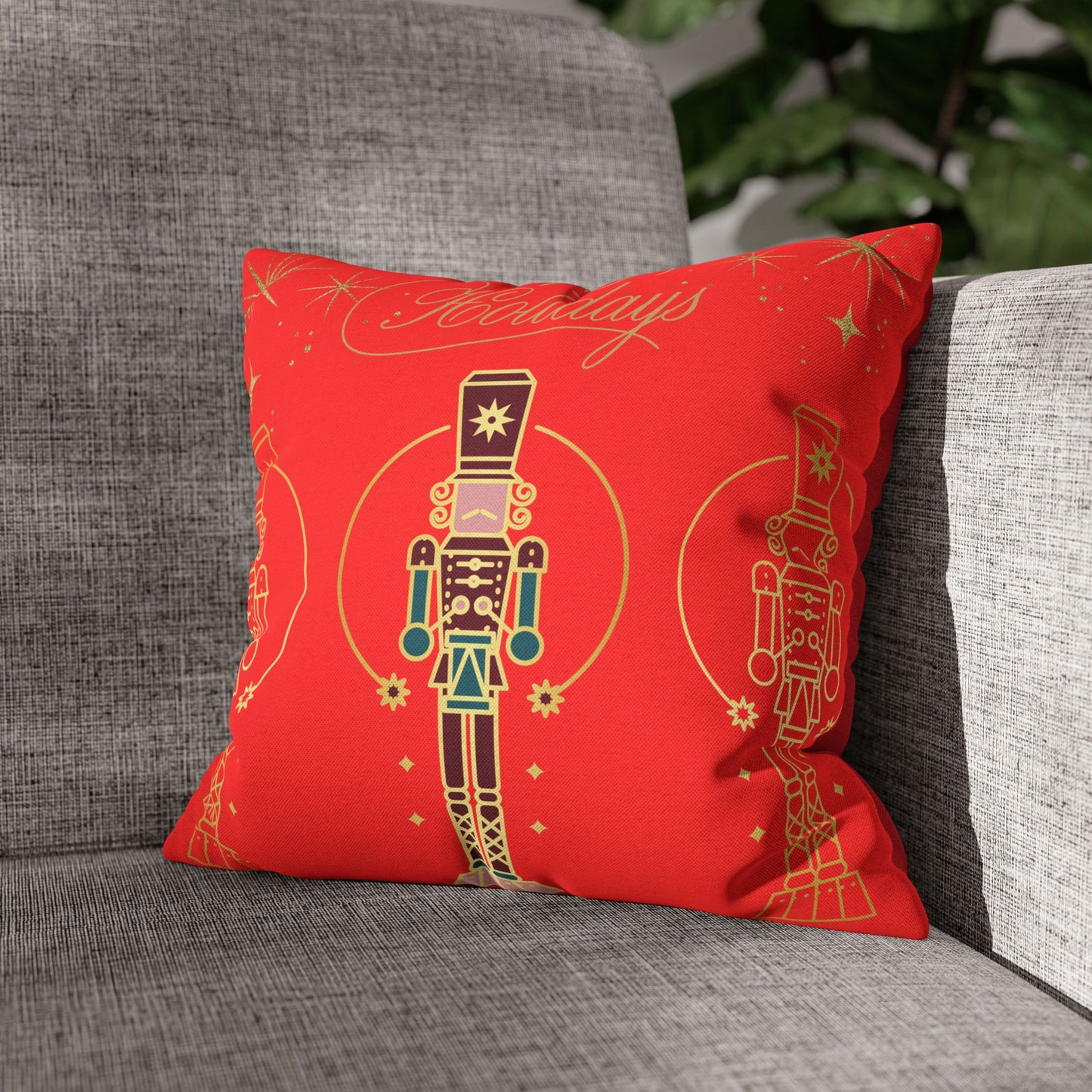 Holiday Nutcracker Pillowcase