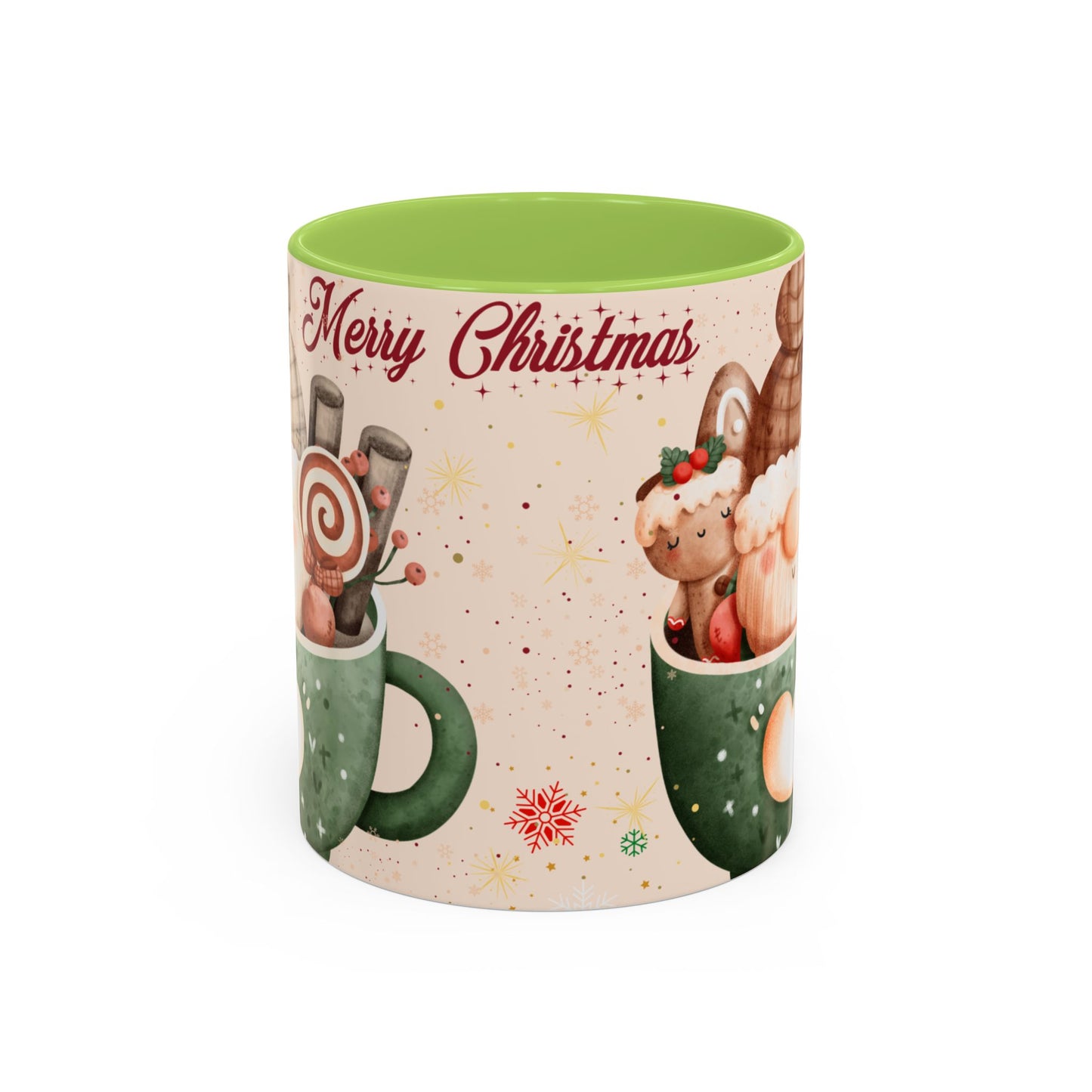 Holiday Coffee Mug – Merry Christmas Design, Cute Gift for Coffee Lovers, Festive Mug for Winter Celebrations, Unique Holiday Decor