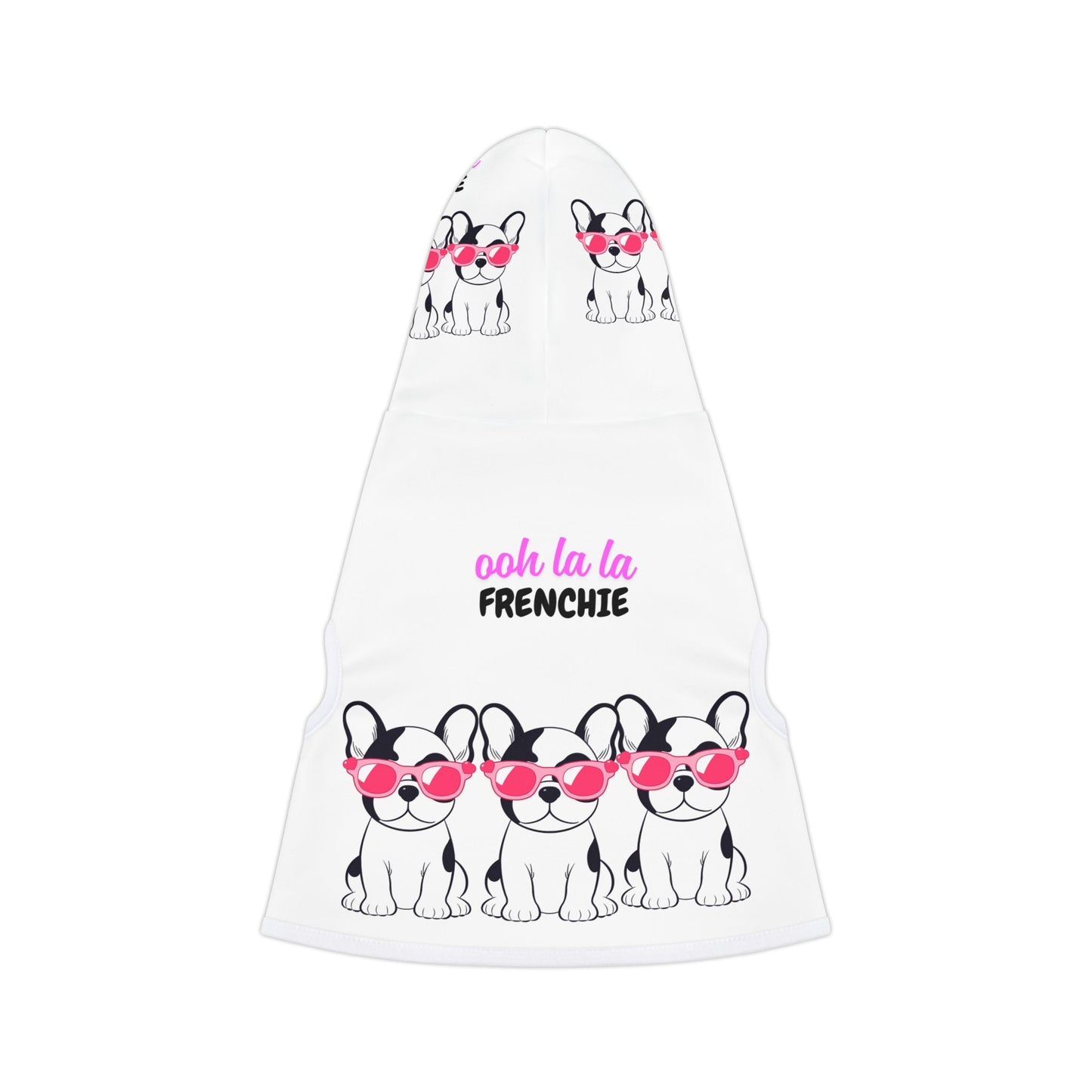 Trendy Frenchie Pet Hoodie, Cute Dog Apparel, Stylish Pet Clothing, Unique Gift for Dog Lovers, Perfect for Birthdays & Holidays