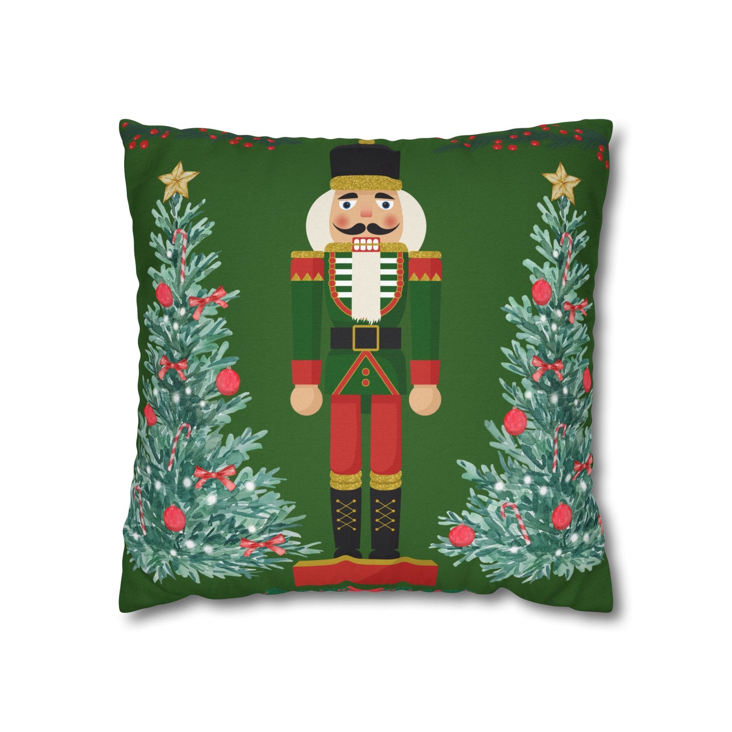 Nutcracker Holiday Pillowcase