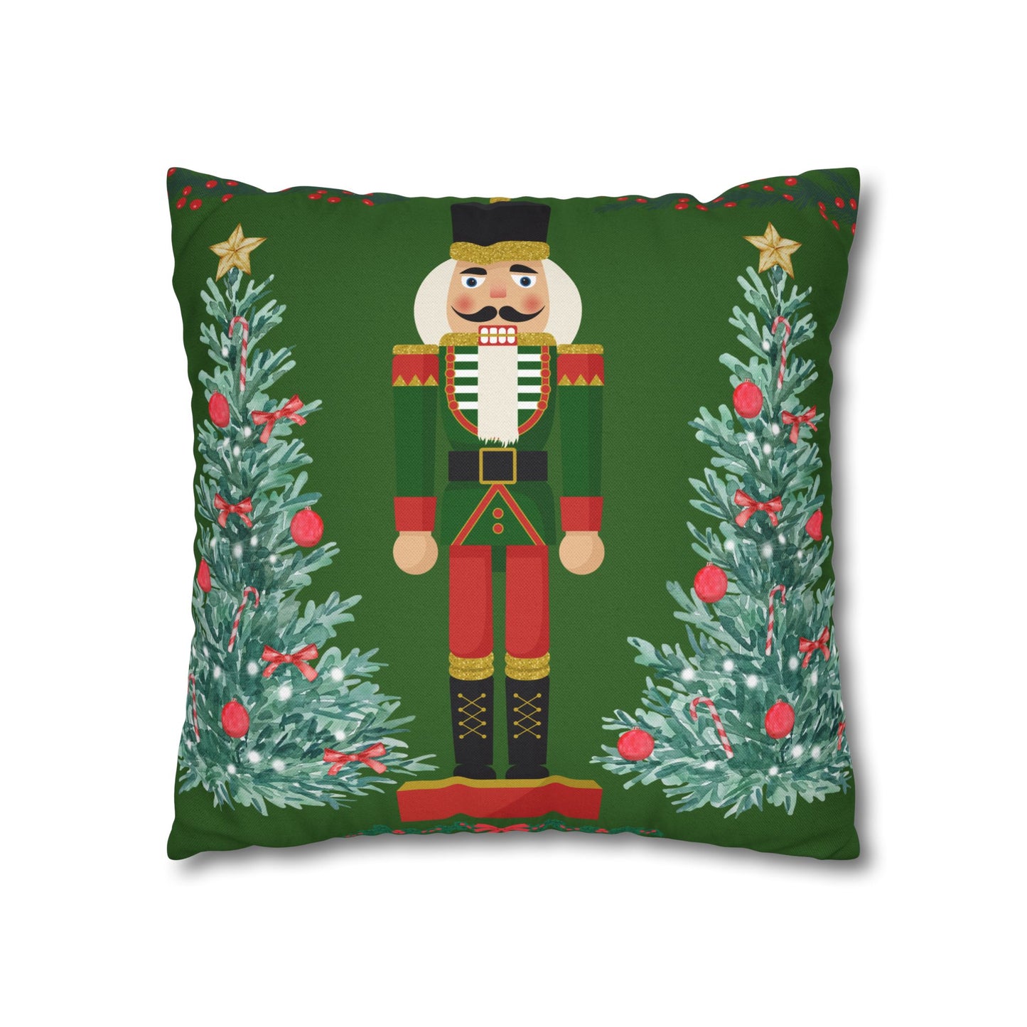 Nutcracker Holiday Pillowcase