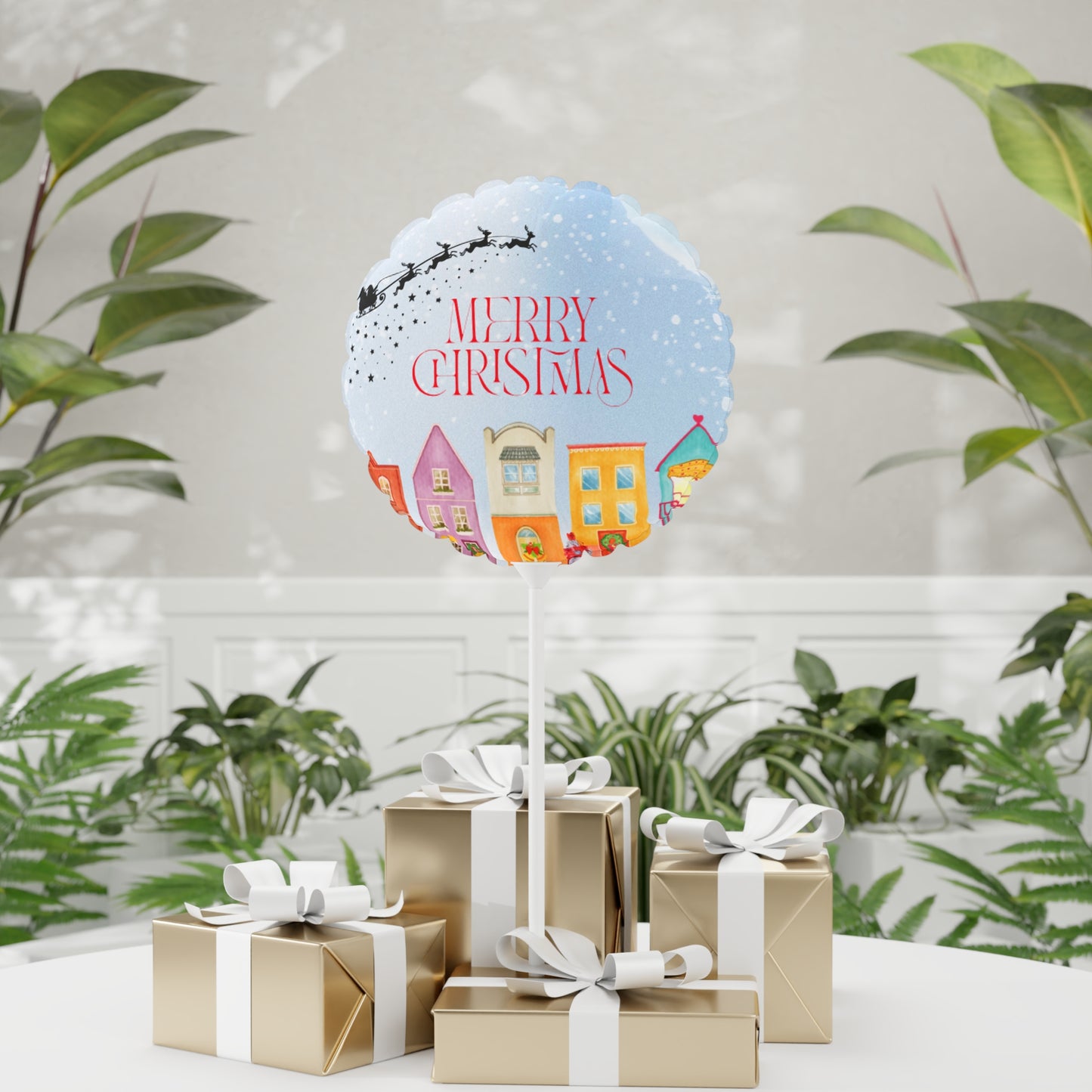 Festive Foil Balloon