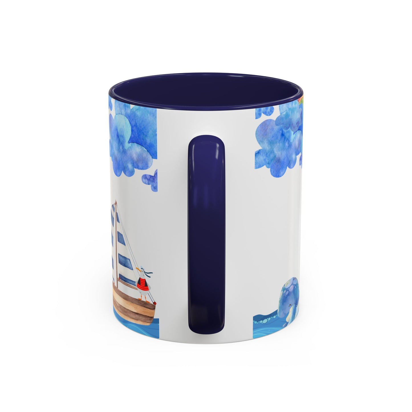 Coastal Lighthouse Coffee Mug, Nautical Drinkware, Beach Themed, Ocean Lover Gift, Relaxing Home Decor