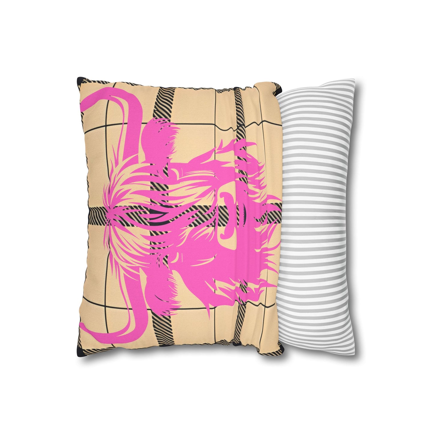 Chic Highland Cow Pillowcase - Decorative Throw Pillow, Couch Accent, Farmhouse Decor, Gift Idea for Animal Lovers, Boho Style