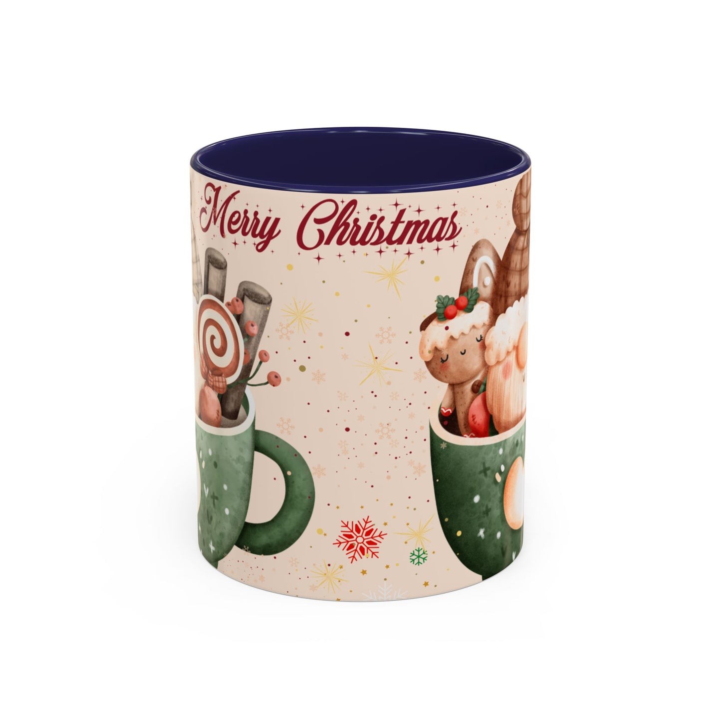 Holiday Coffee Mug – Merry Christmas Design, Cute Gift for Coffee Lovers, Festive Mug for Winter Celebrations, Unique Holiday Decor