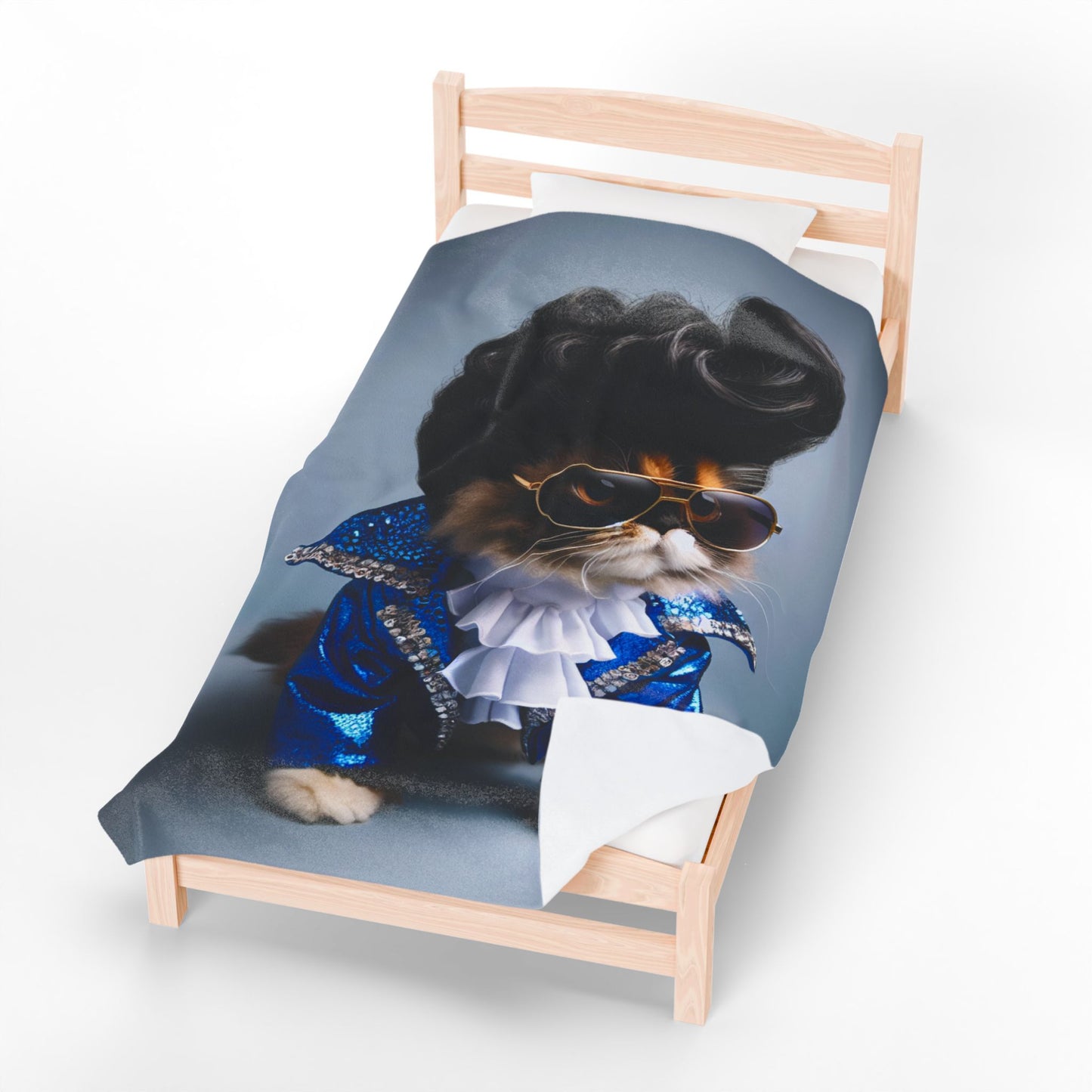 Elvis Cat Velveteen Plush Blanket | Cozy Throw for Cat Lovers, Fun Home Decor, Gift for Pet Owners, Unique Cat Lover Gift, Funny [...]