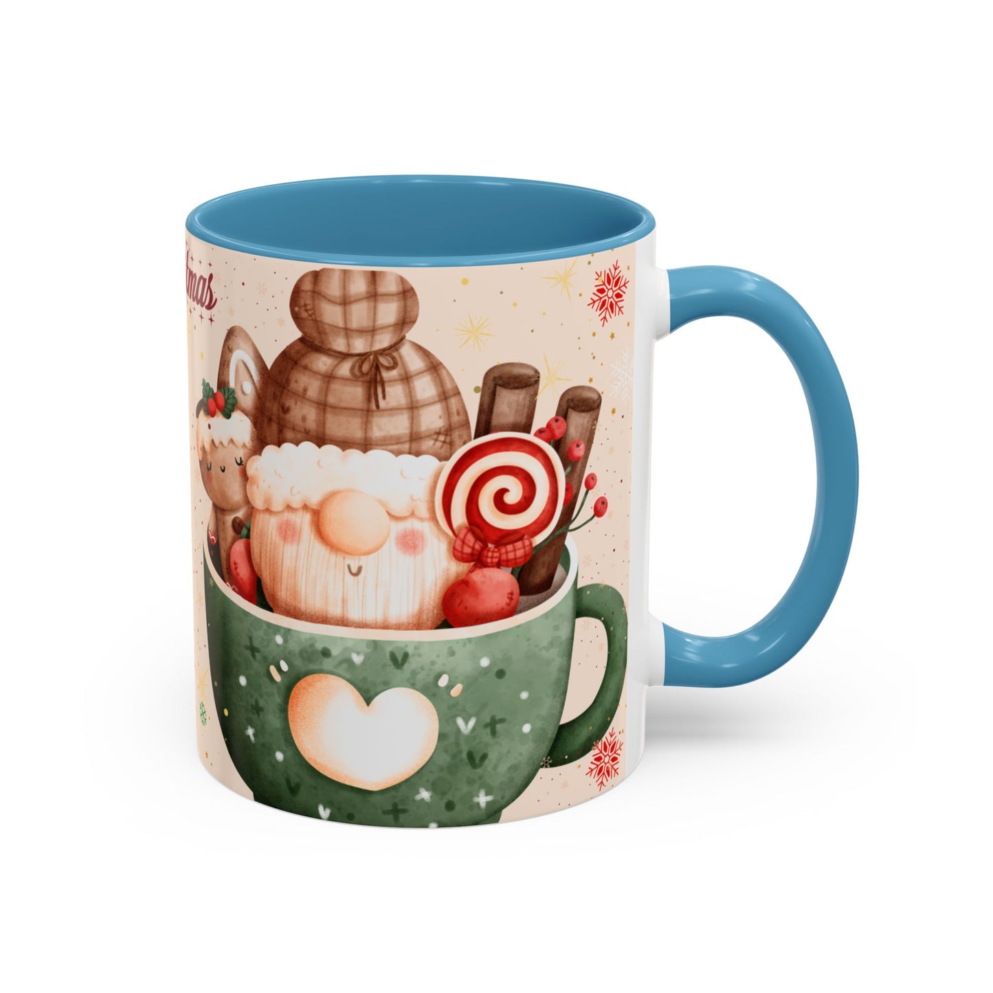 Holiday Coffee Mug – Merry Christmas Design, Cute Gift for Coffee Lovers, Festive Mug for Winter Celebrations, Unique Holiday Decor